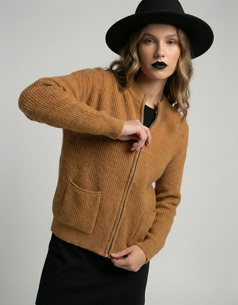 Gina Wool Coat - Solid color