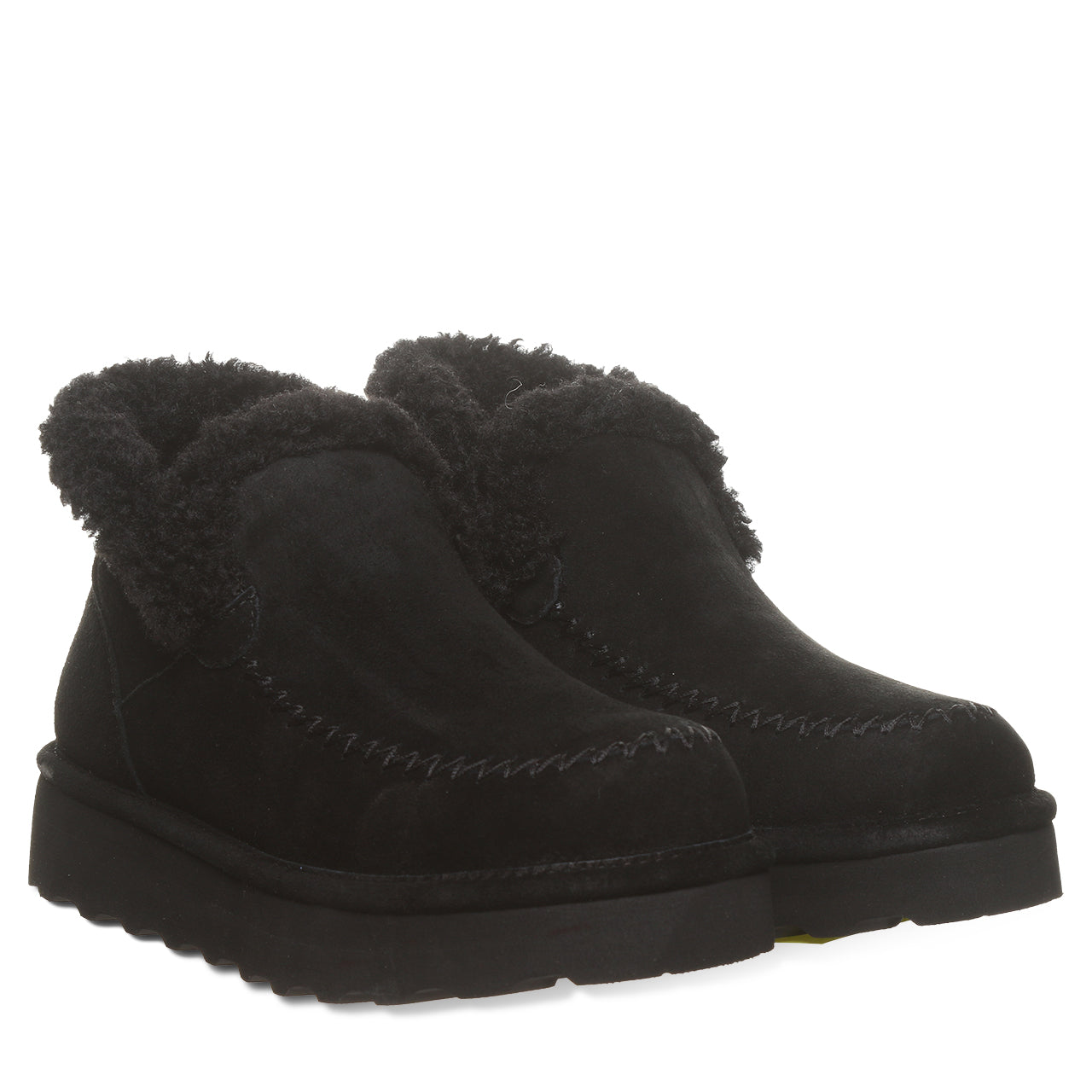 Ana Black Platform Boots