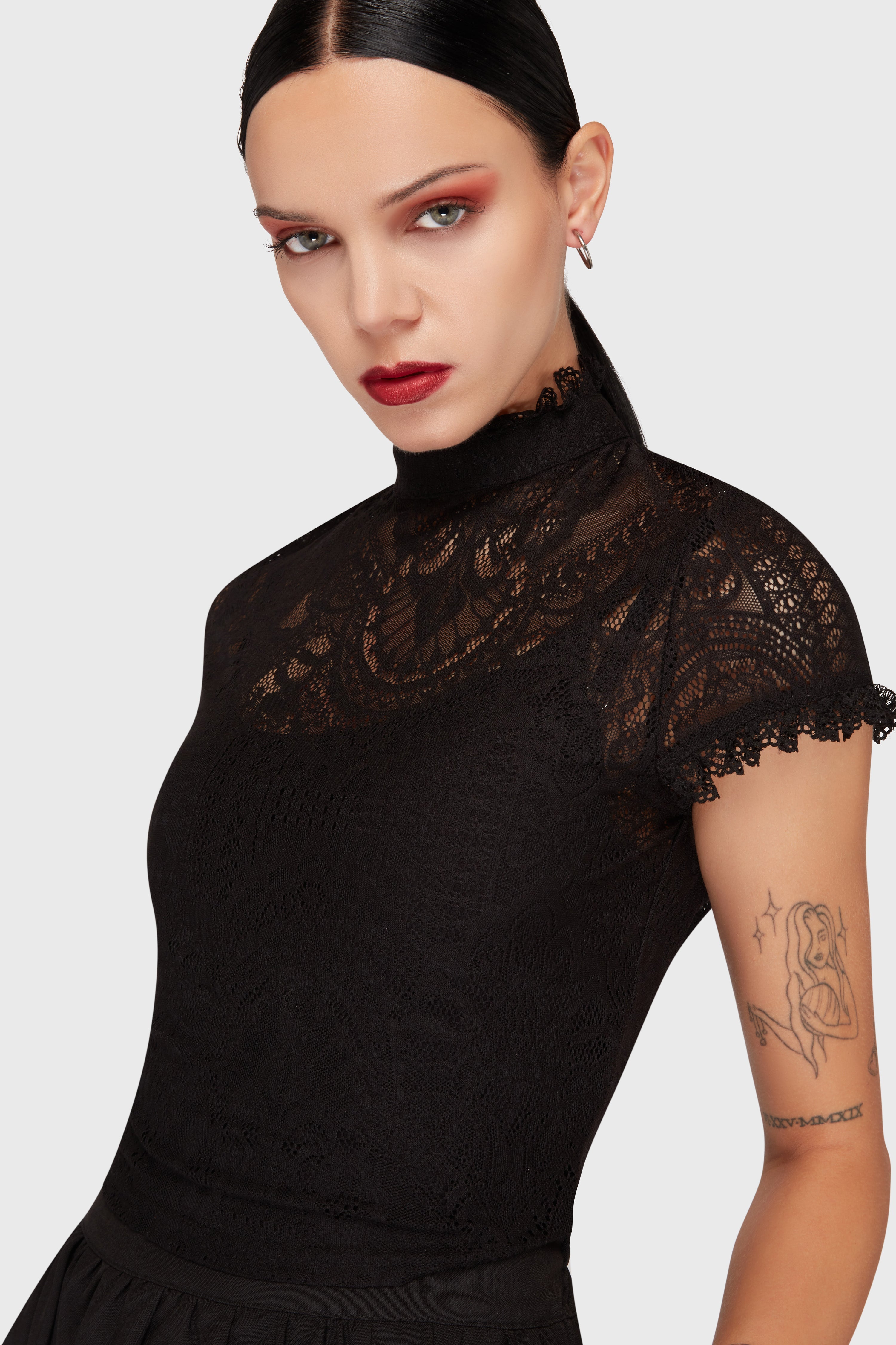 Ava Lace Crop Top