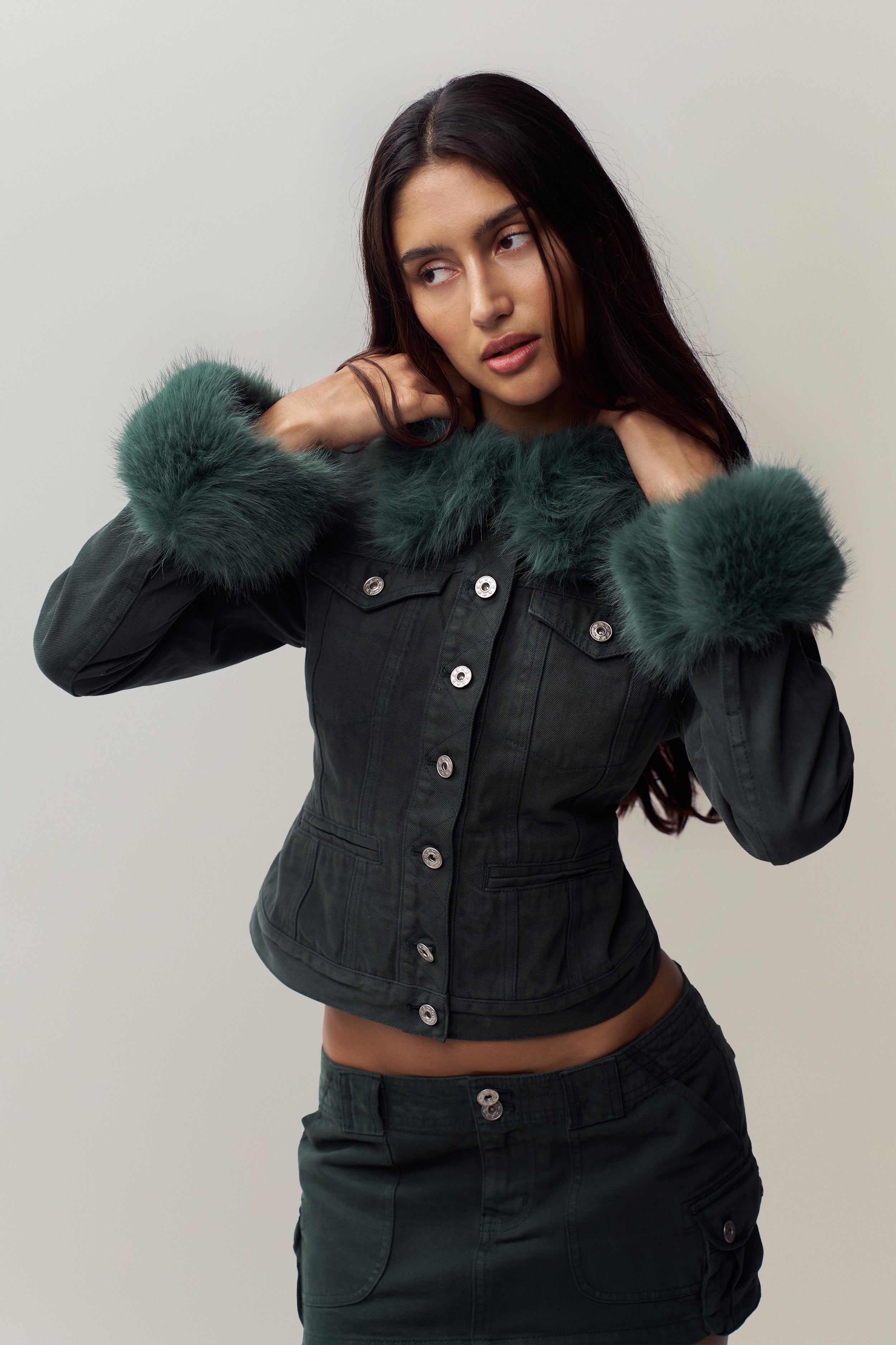 Ares Faux Fur Jacket
