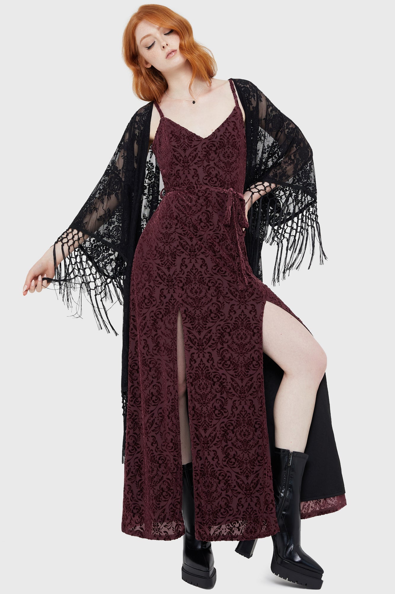 Blood Oak Maxi Dress