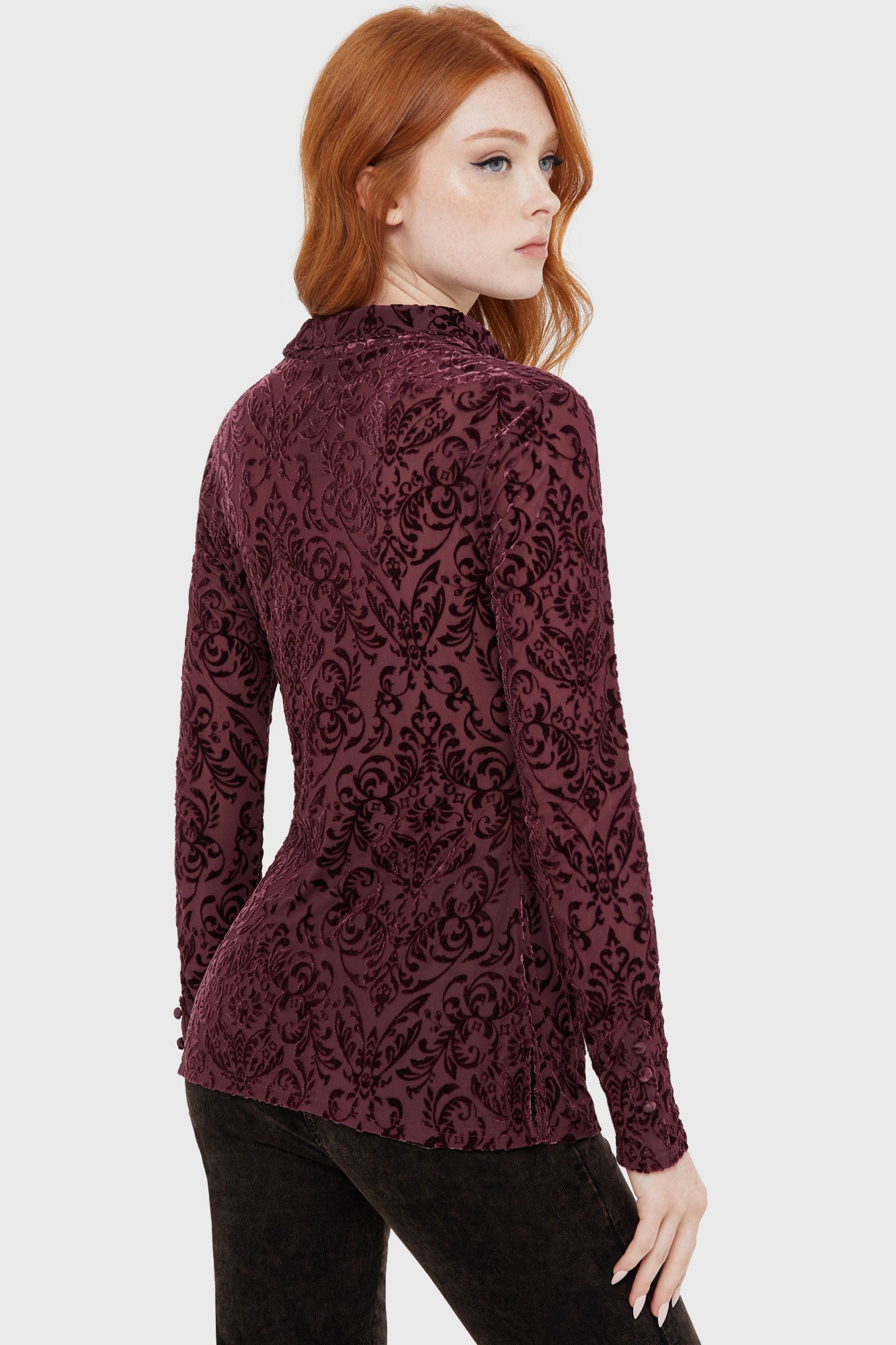 Blood Whisper Mesh Shirt