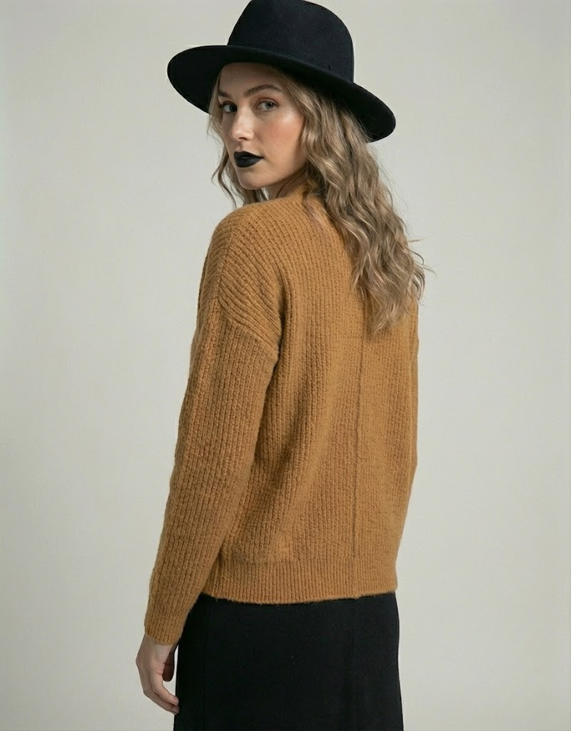 Gina Wool Coat - Solid color