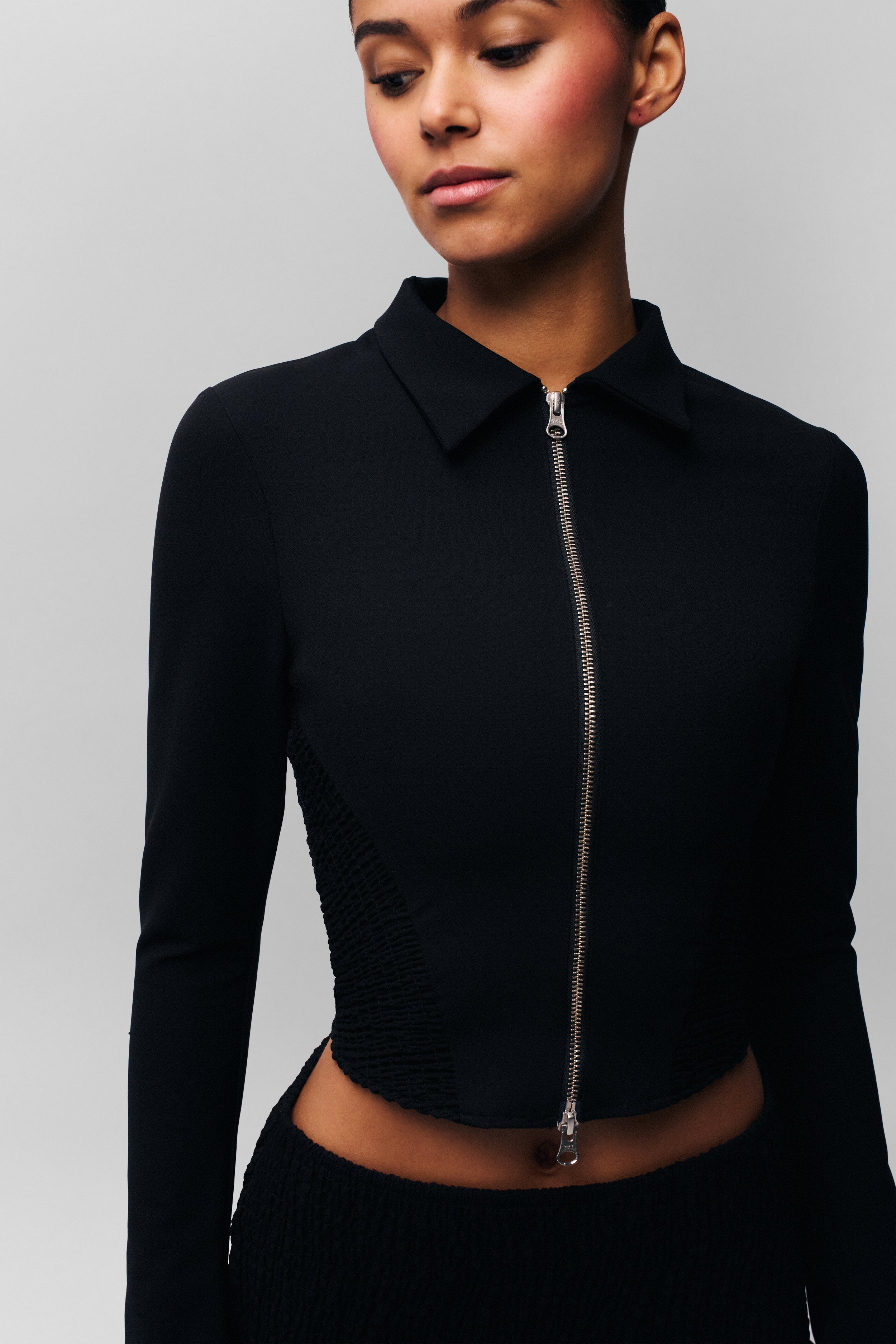 Apolline Smocked Jacket