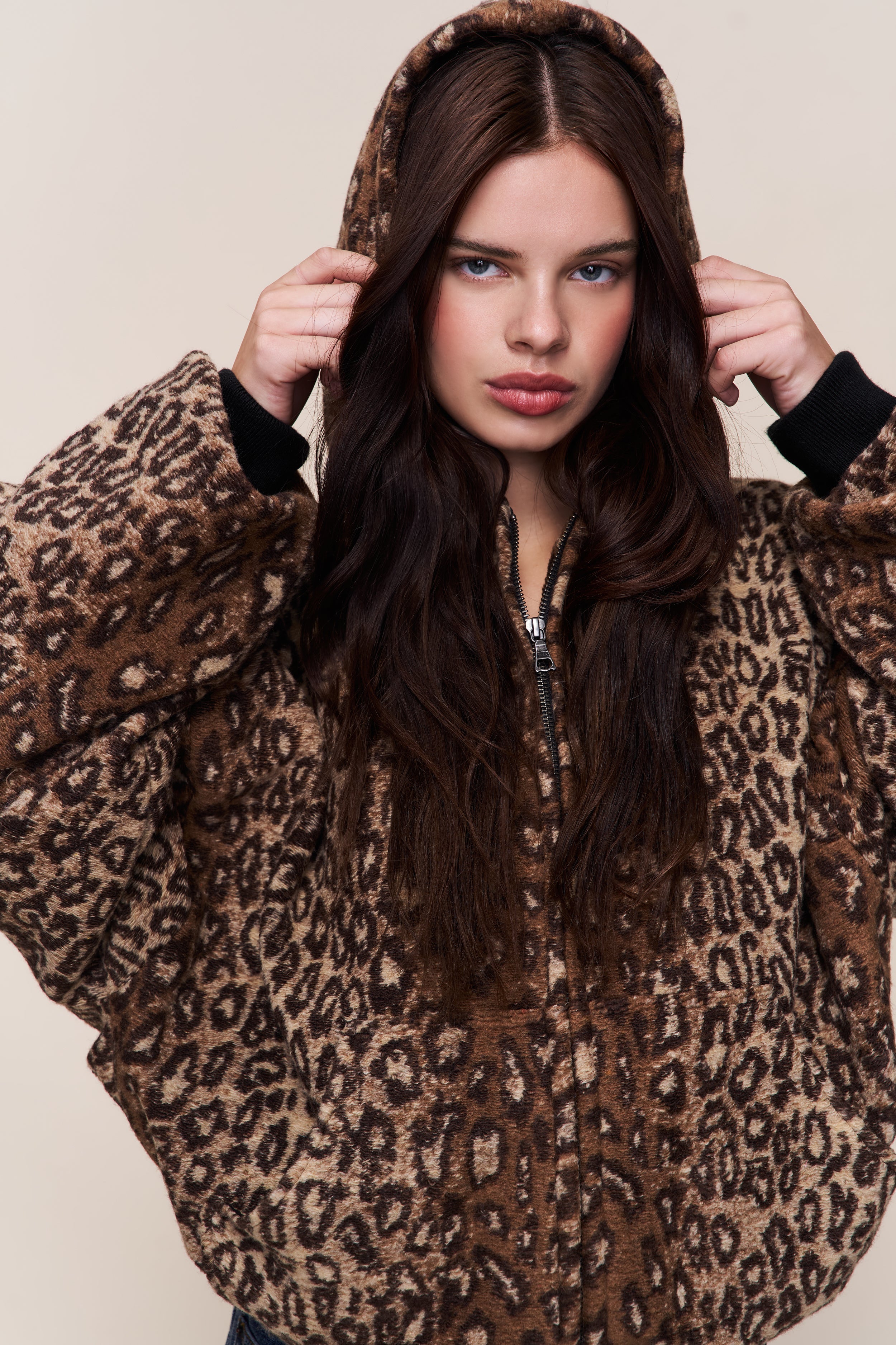 Charli Hooded Quilted Jacket