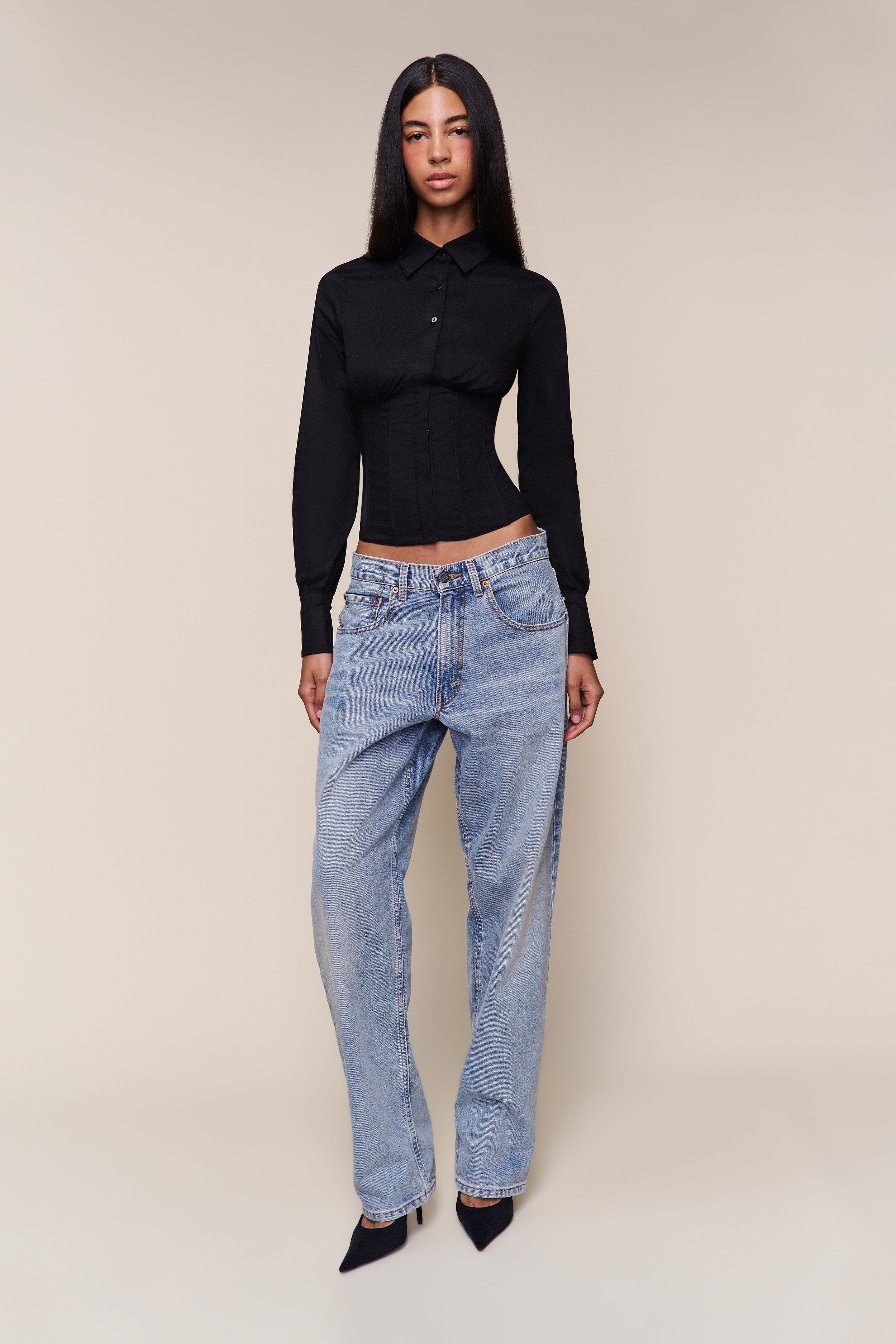 Tailored Corset Long Sleeve