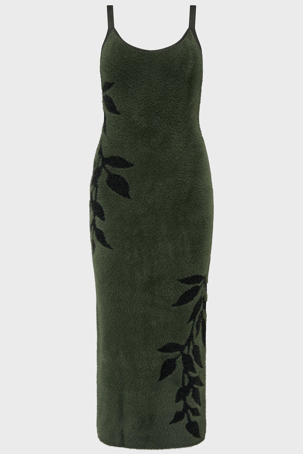 Grim Ferns Midi Dress