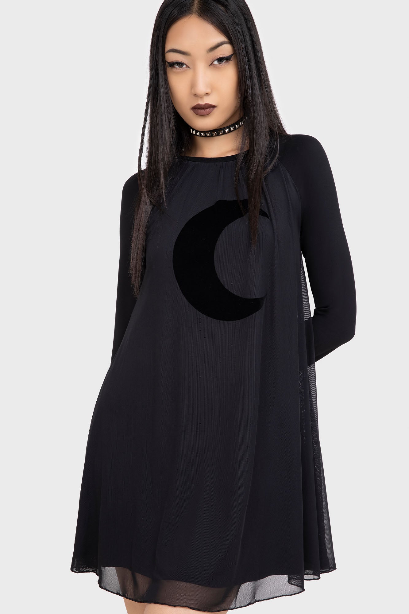 Lunar Apex Raglan Dress