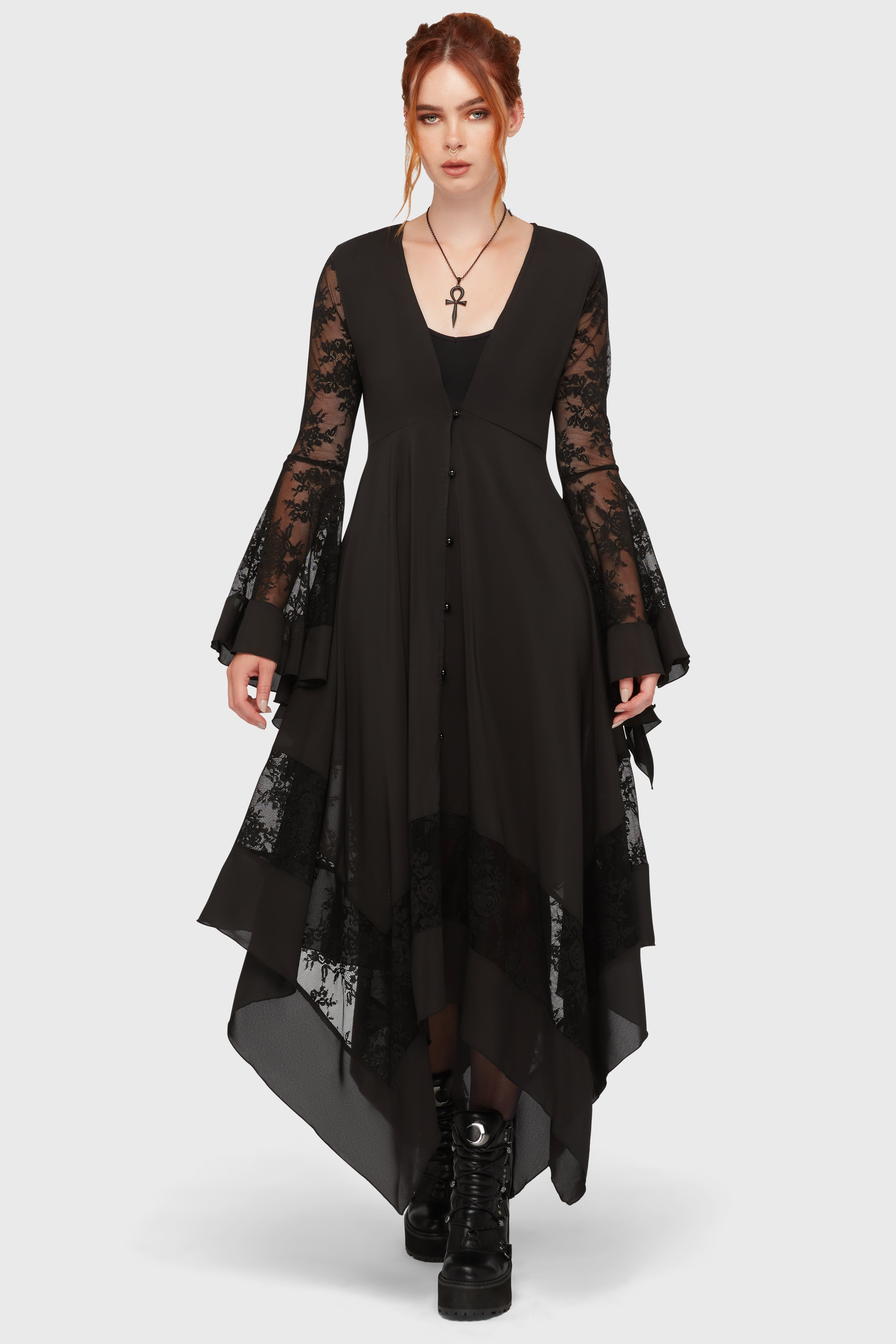 Misty Night Maxi Dress