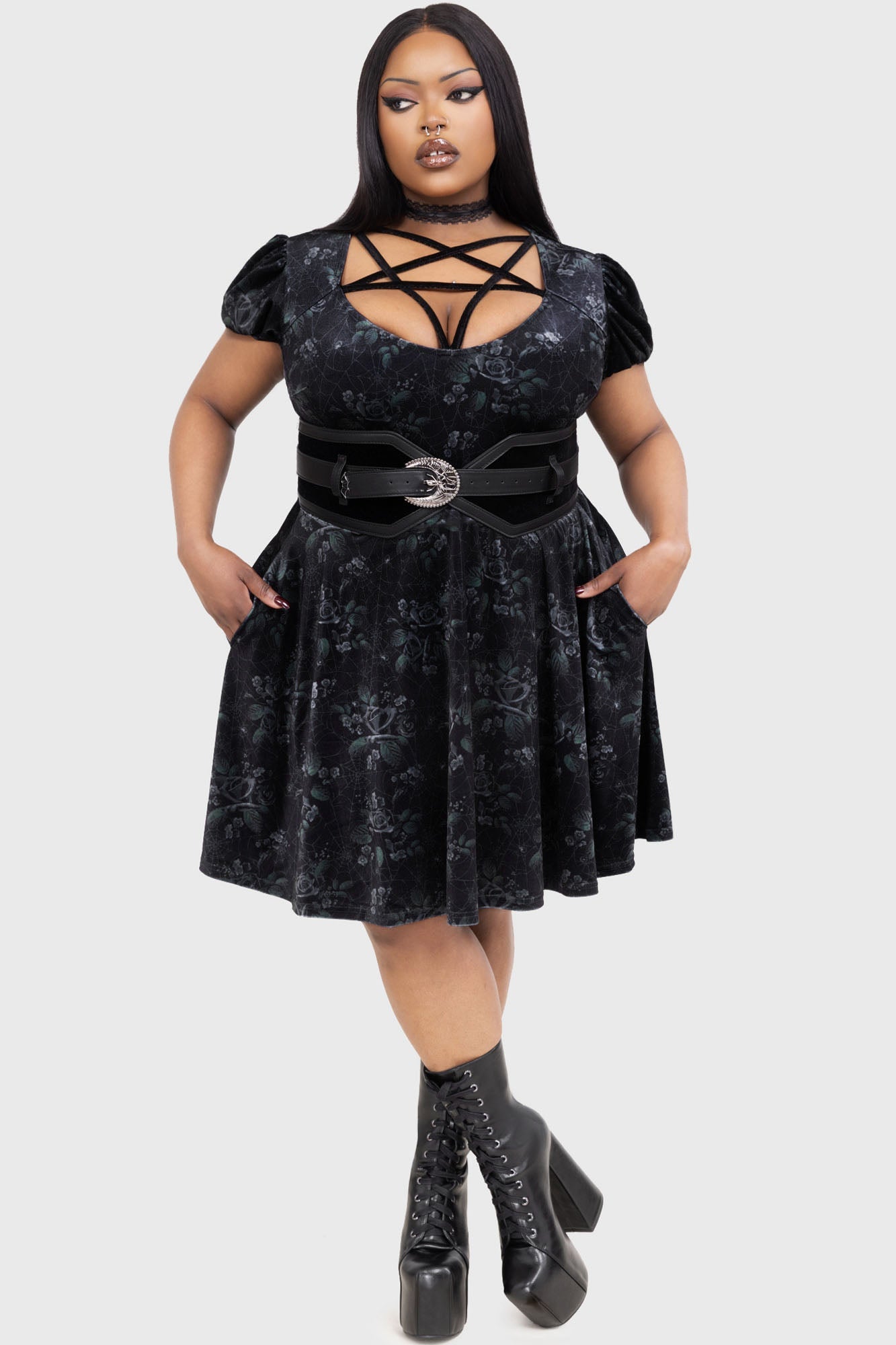 Moonlit Pentacle Dress