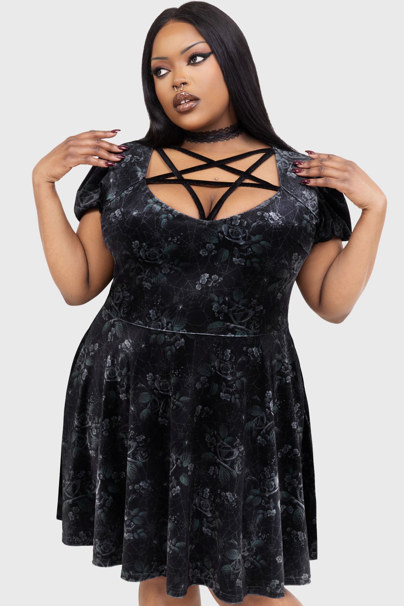 Moonlit Pentacle Dress