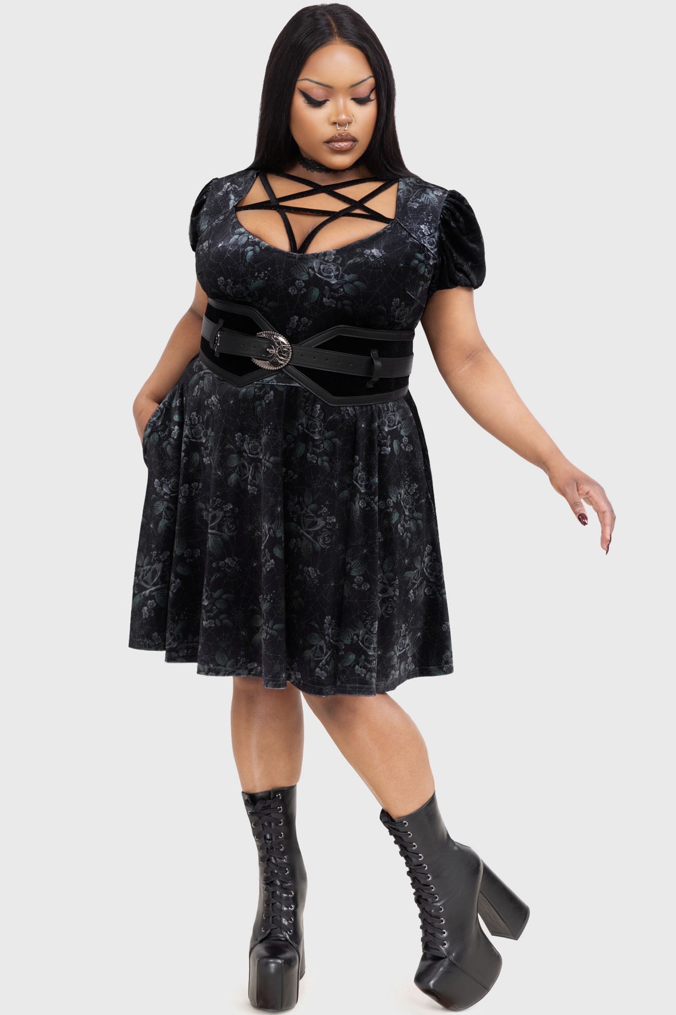 Moonlit Pentacle Dress