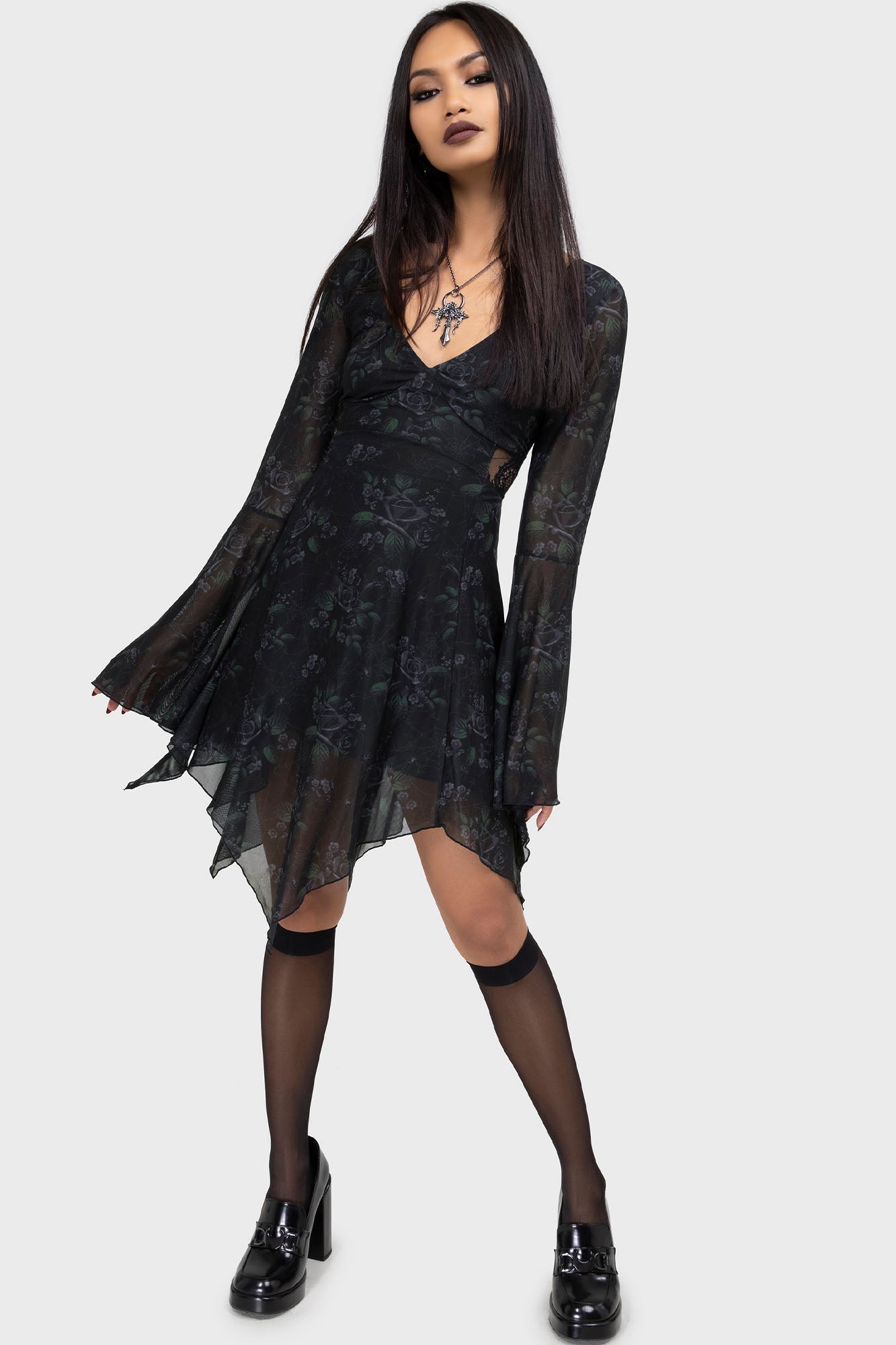 Nocturnal Grove Dress