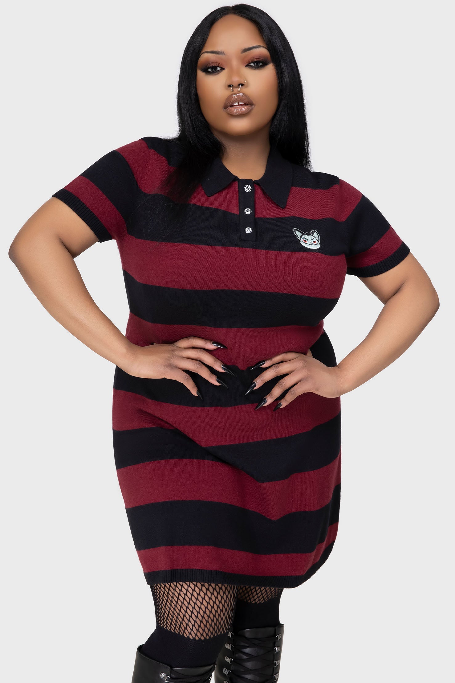 The Vampurr Collar Dress