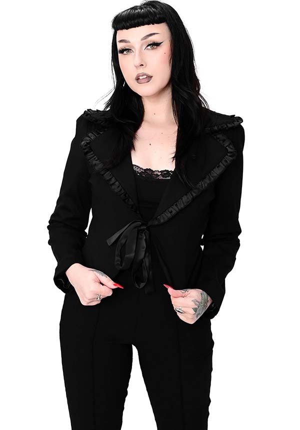 Ophelia Black Blazer Jacket