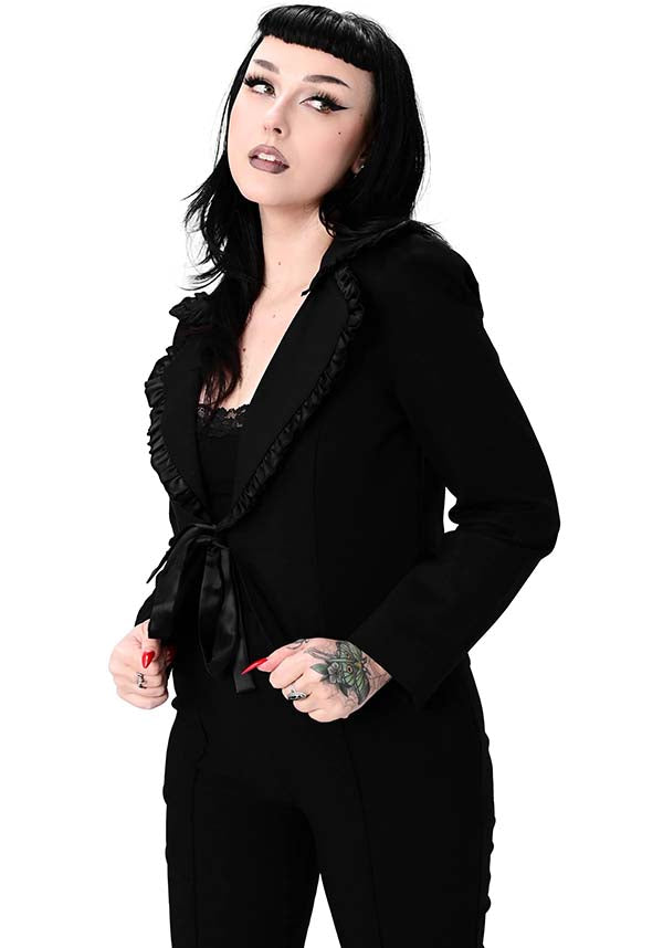 Ophelia Black Blazer Jacket