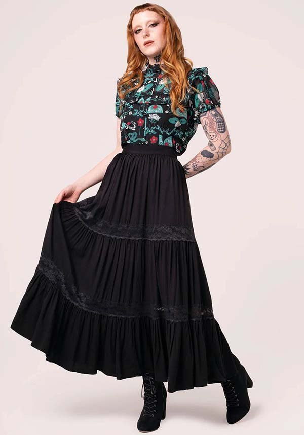 Nocturnal Maxi Skirt