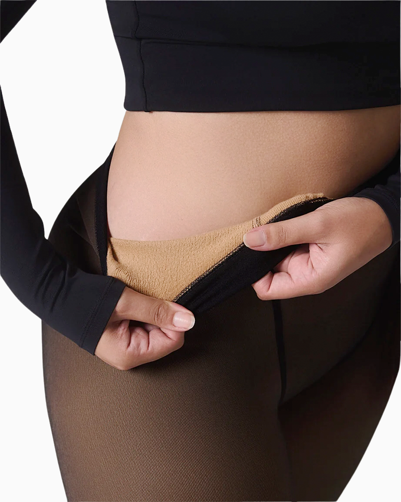 Lola Fleece Lined Tights -  2 pieces