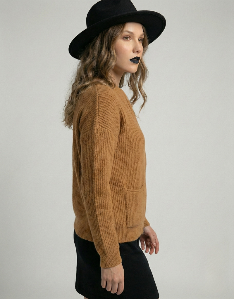 Gina Wool Coat - Solid color