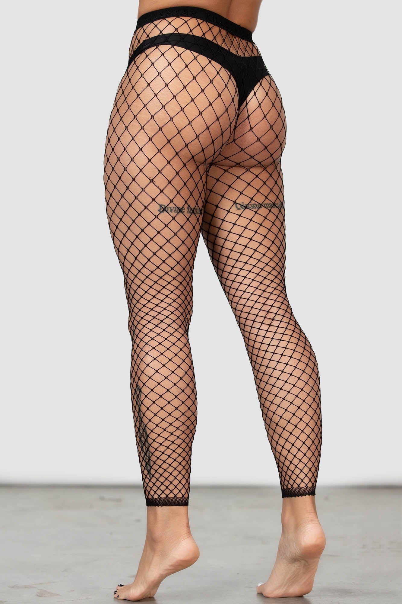 All Caught Up Fishnet Tights [B]