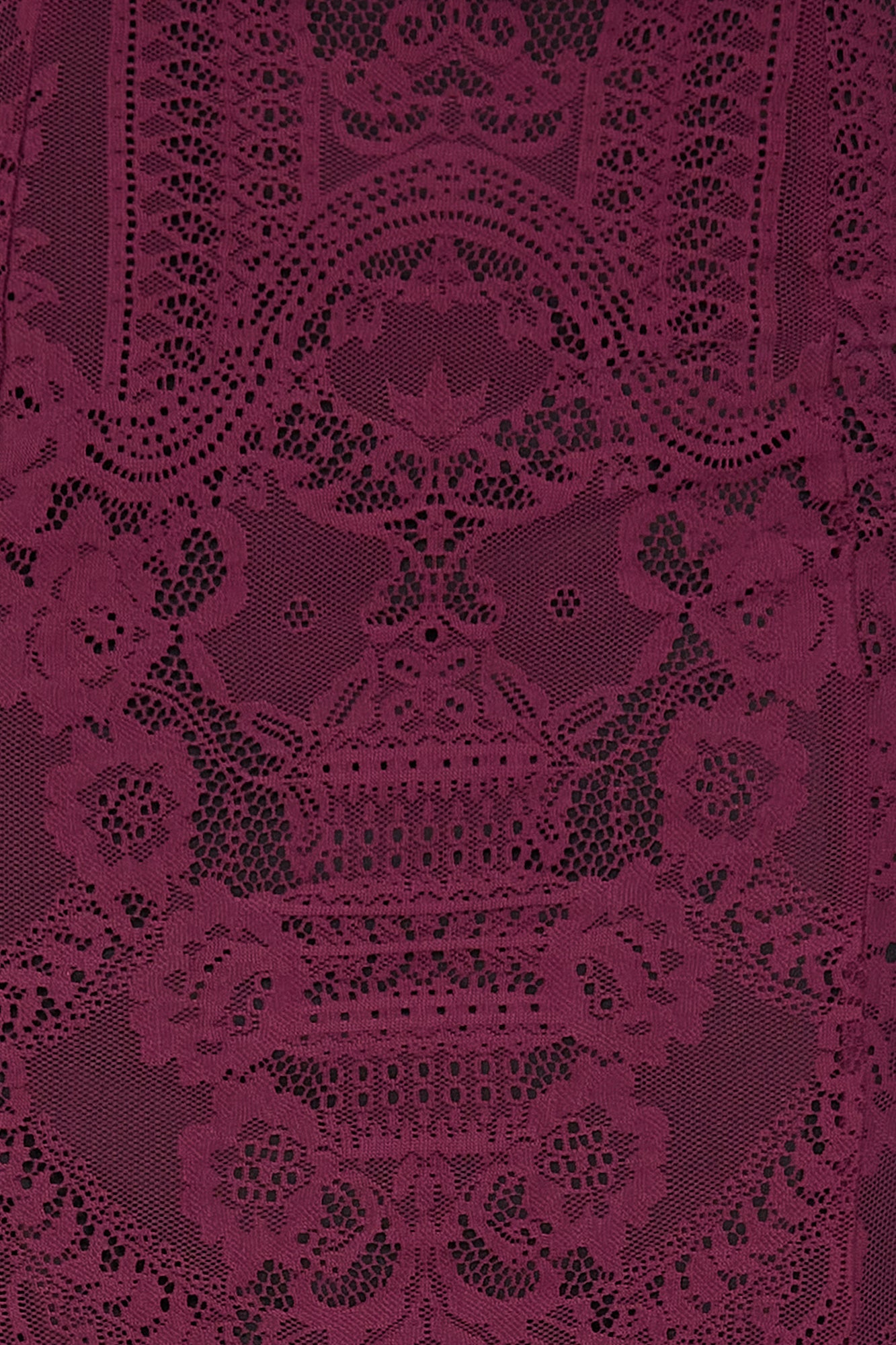 Belladonna Lace Maxi Skirt [Plum]