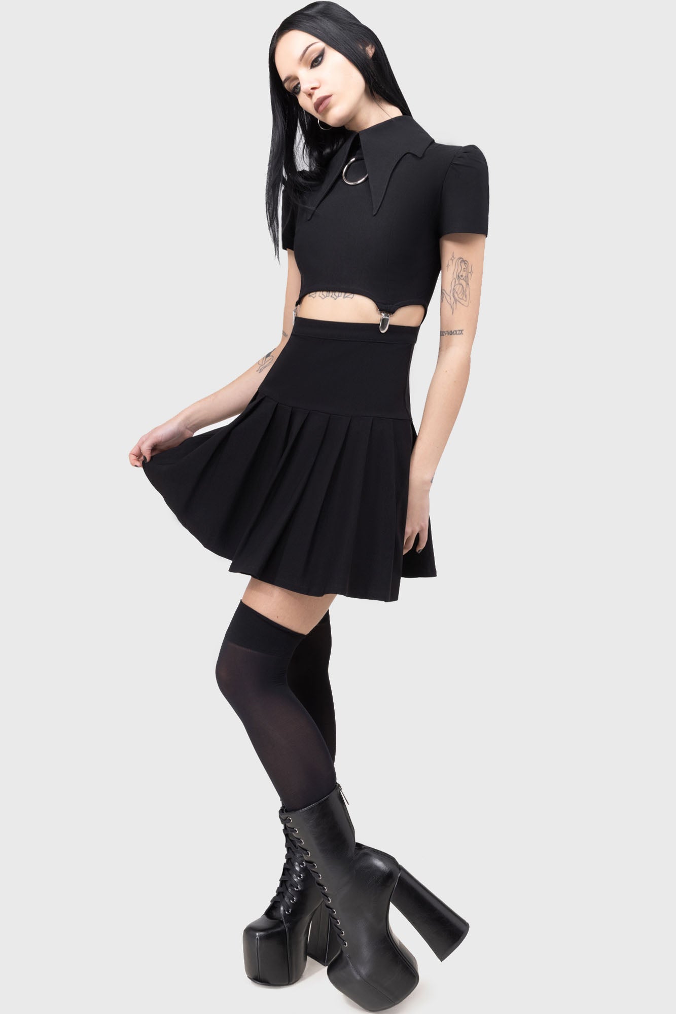 Darita Suspender Dress [B]