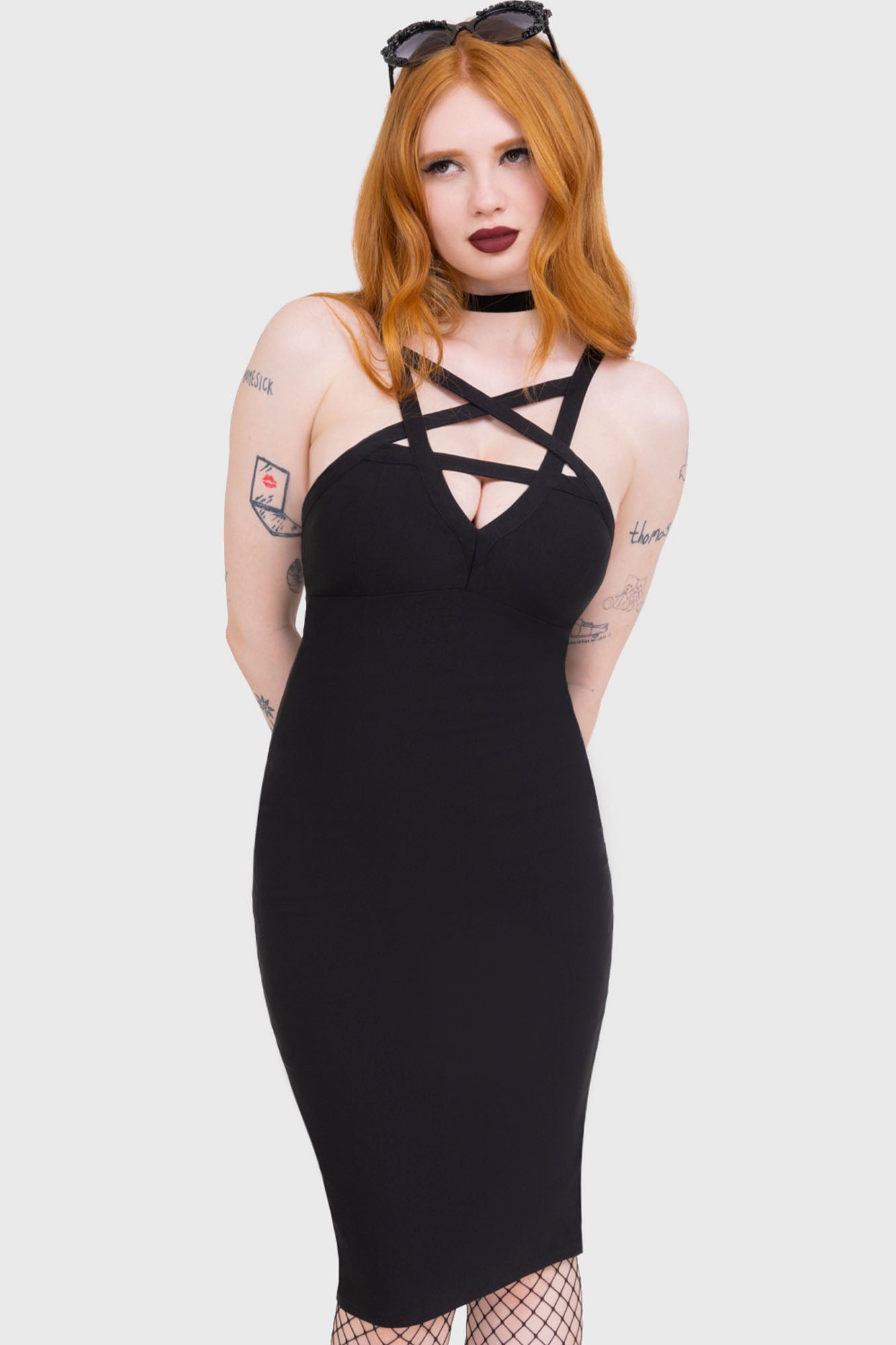 Betty Rage Pin-Up Dress [B]