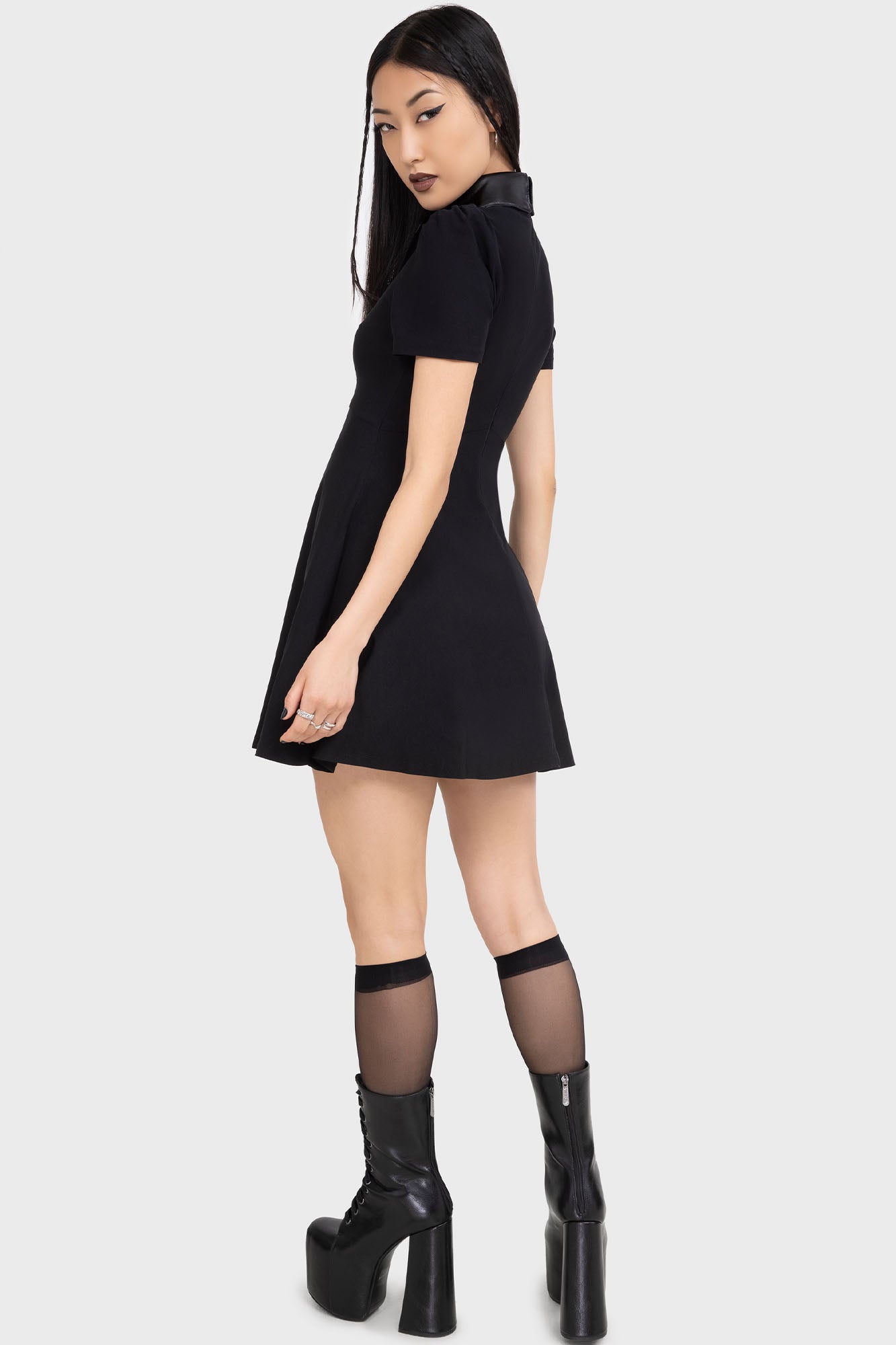 Chapel Collar Dress