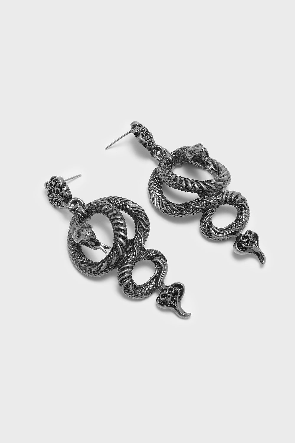 Deadly Coil Earrings