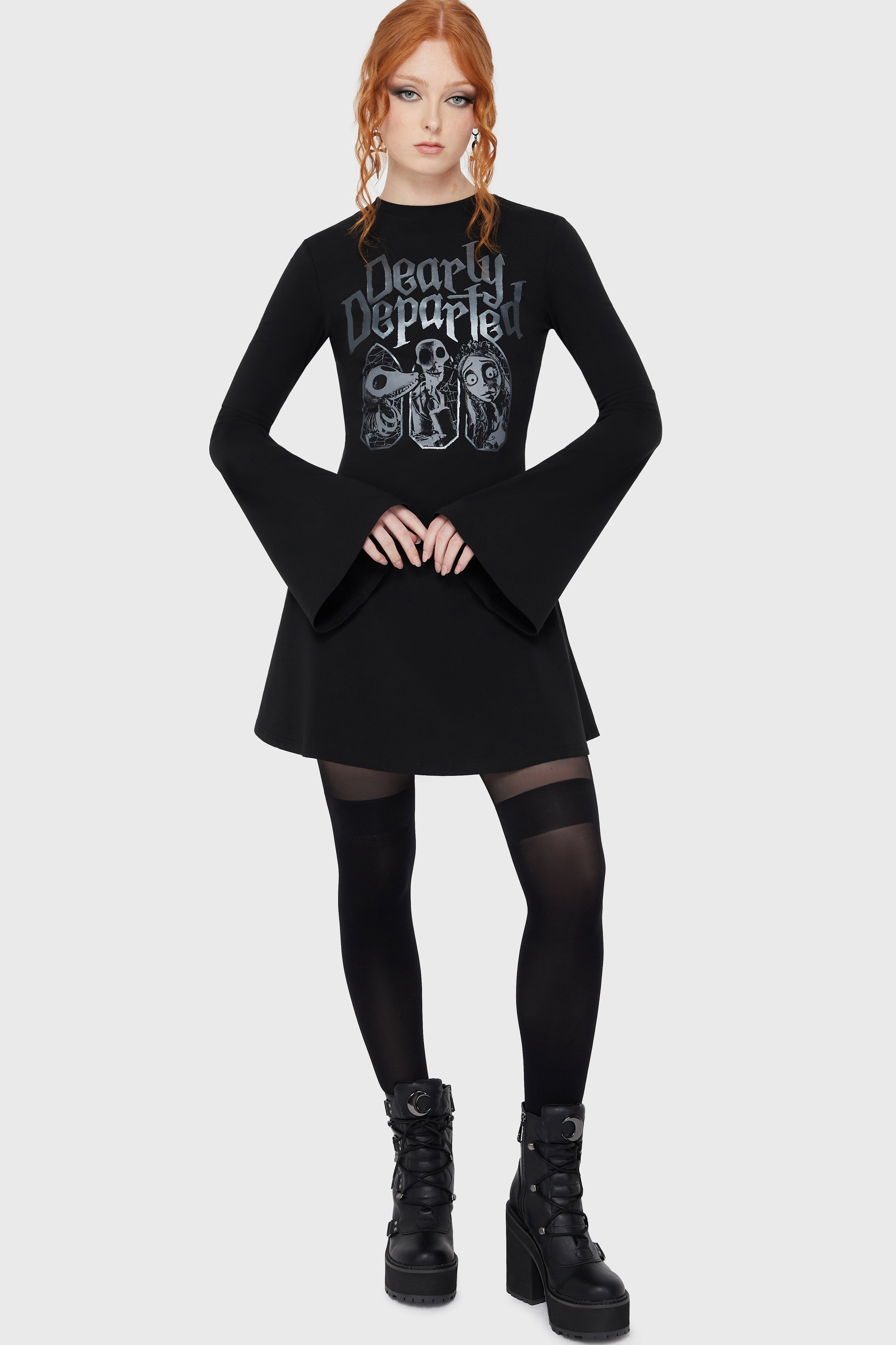 Dearly Departed Skater Dress