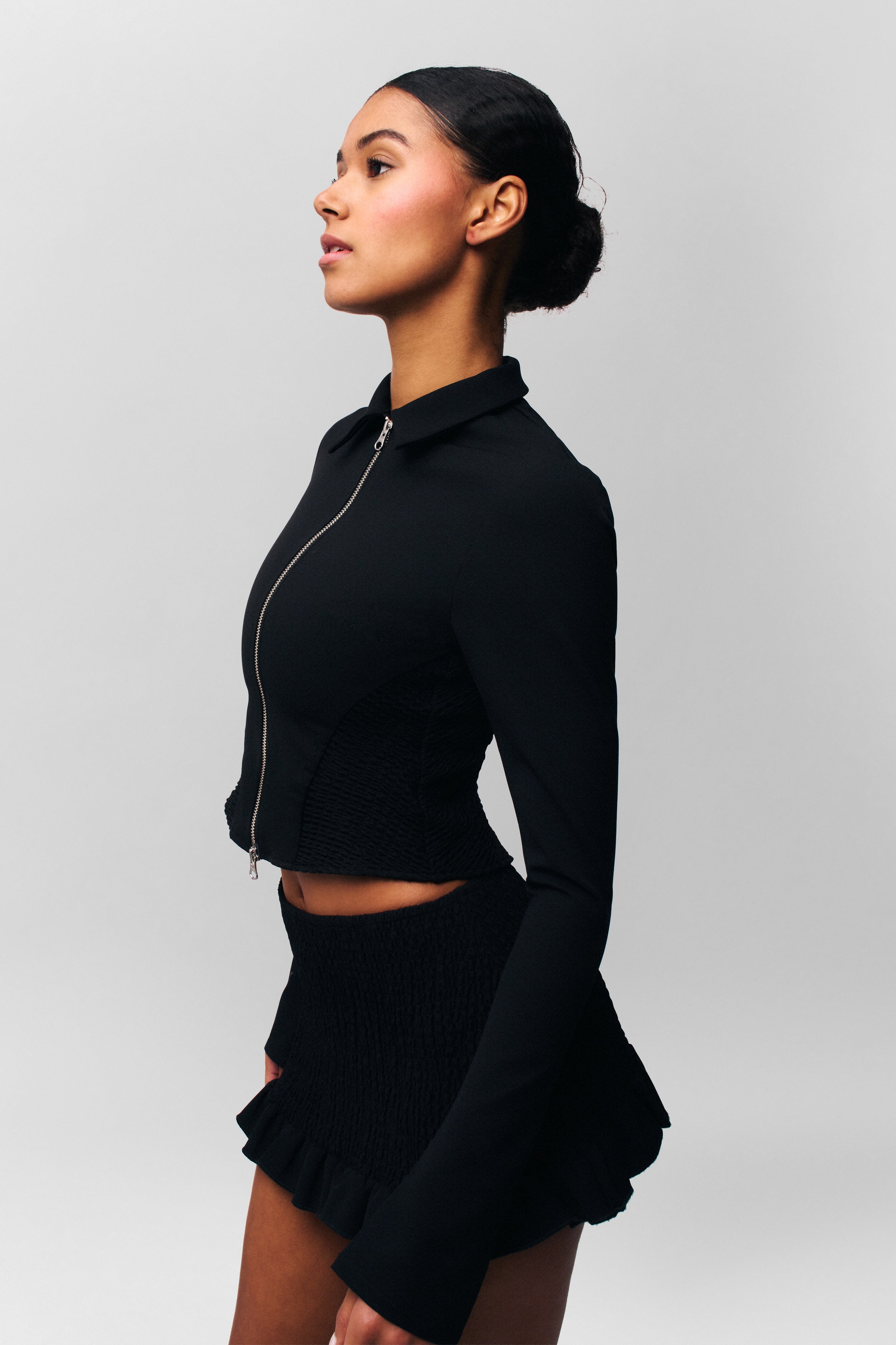 Apolline Smocked Jacket