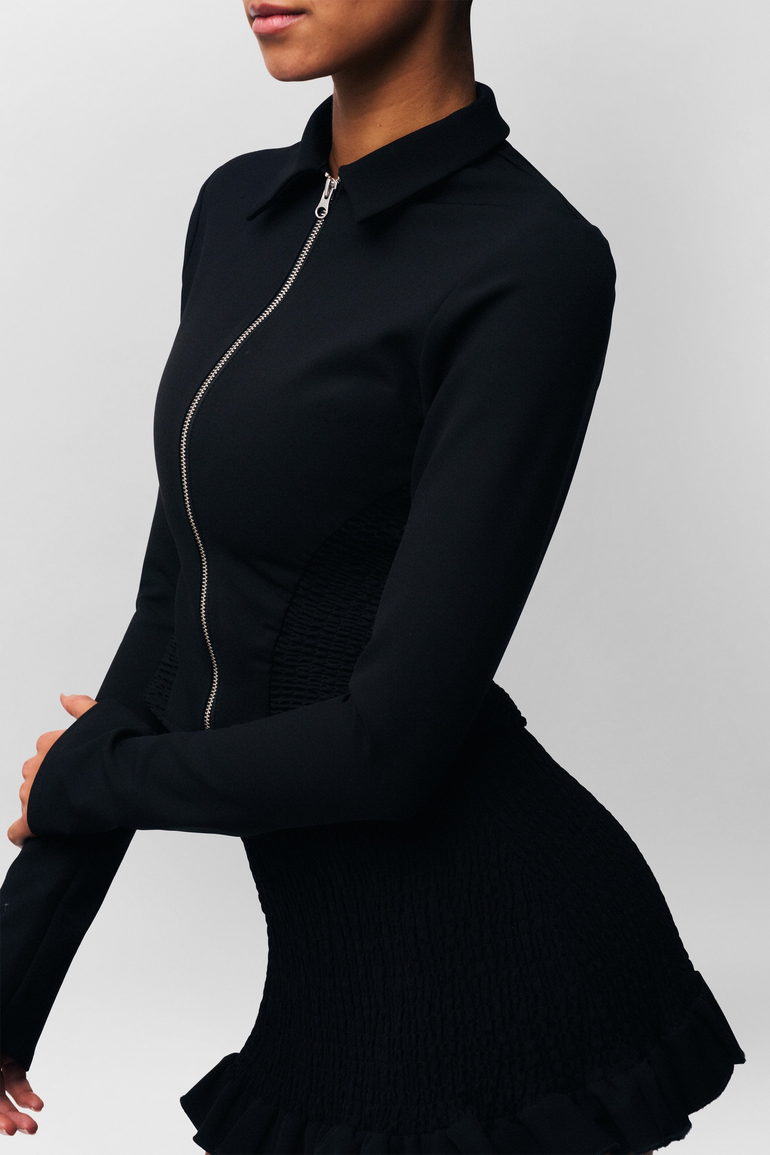 Apolline Smocked Jacket