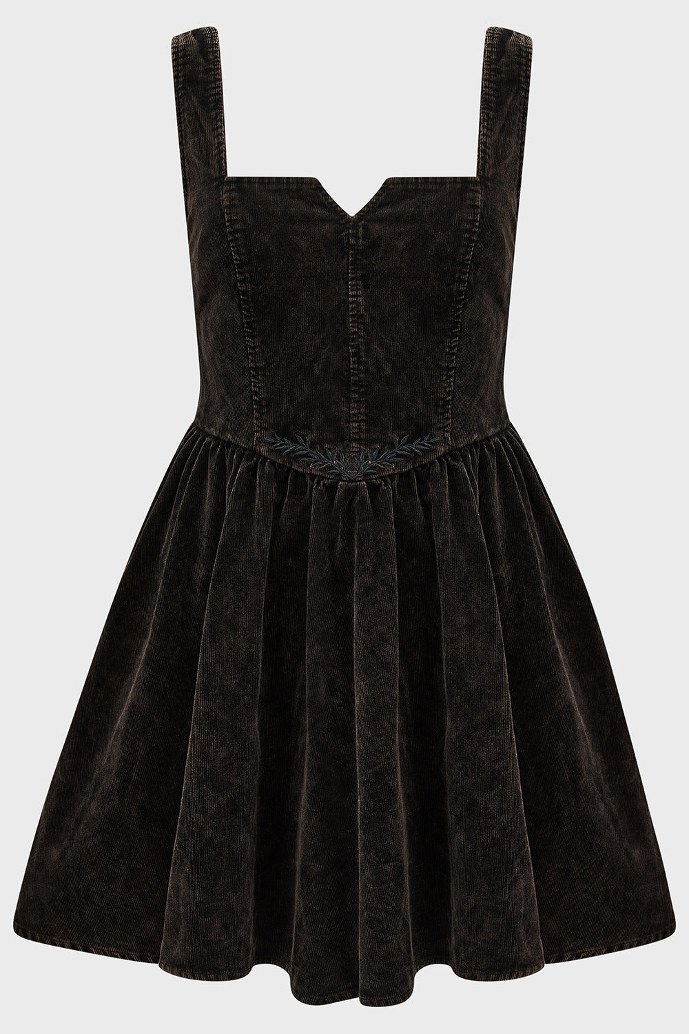 Elderroot Mini Dress [BROWN]