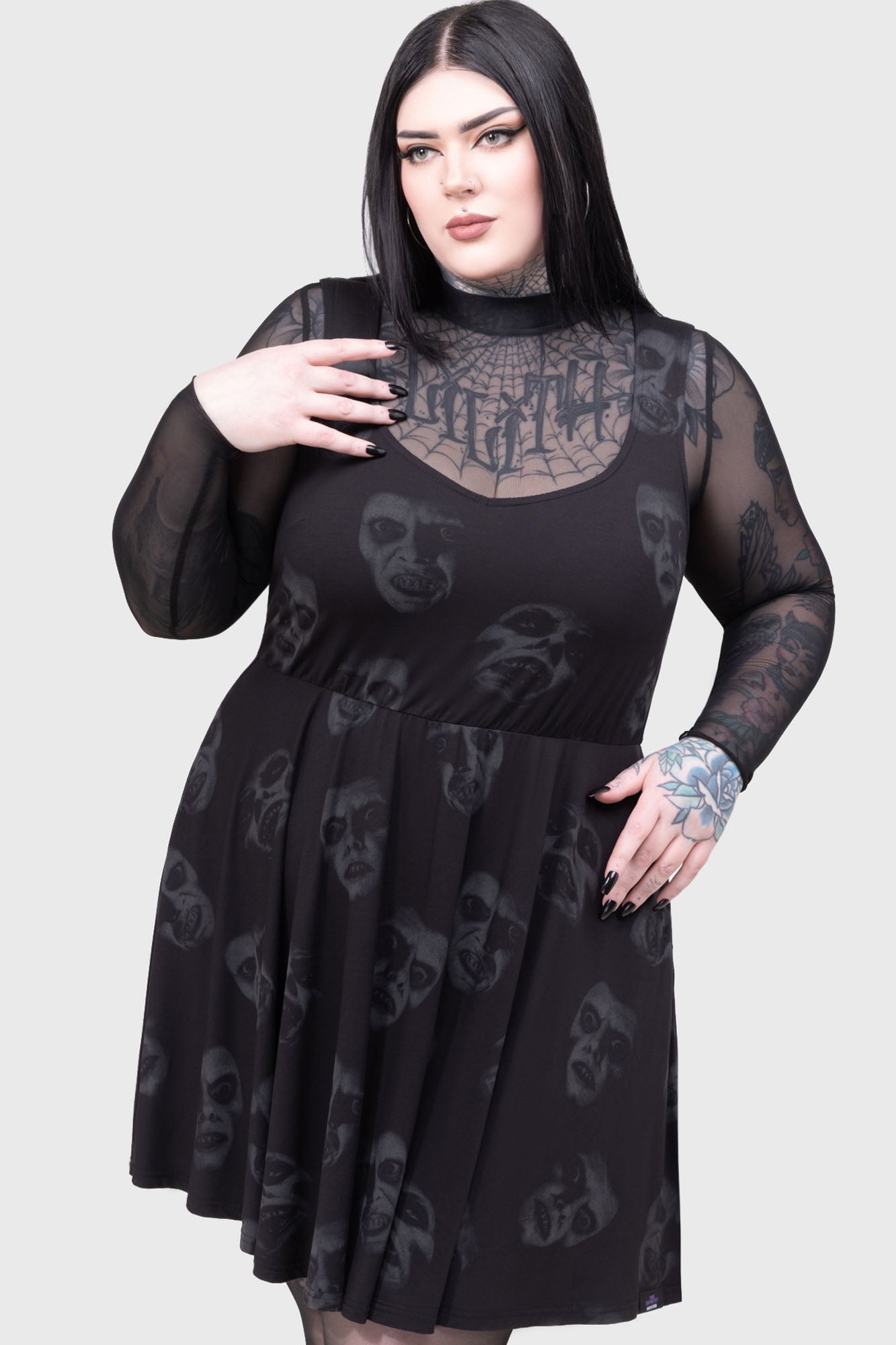 Excellent Day For An Exorcism Skater Dress