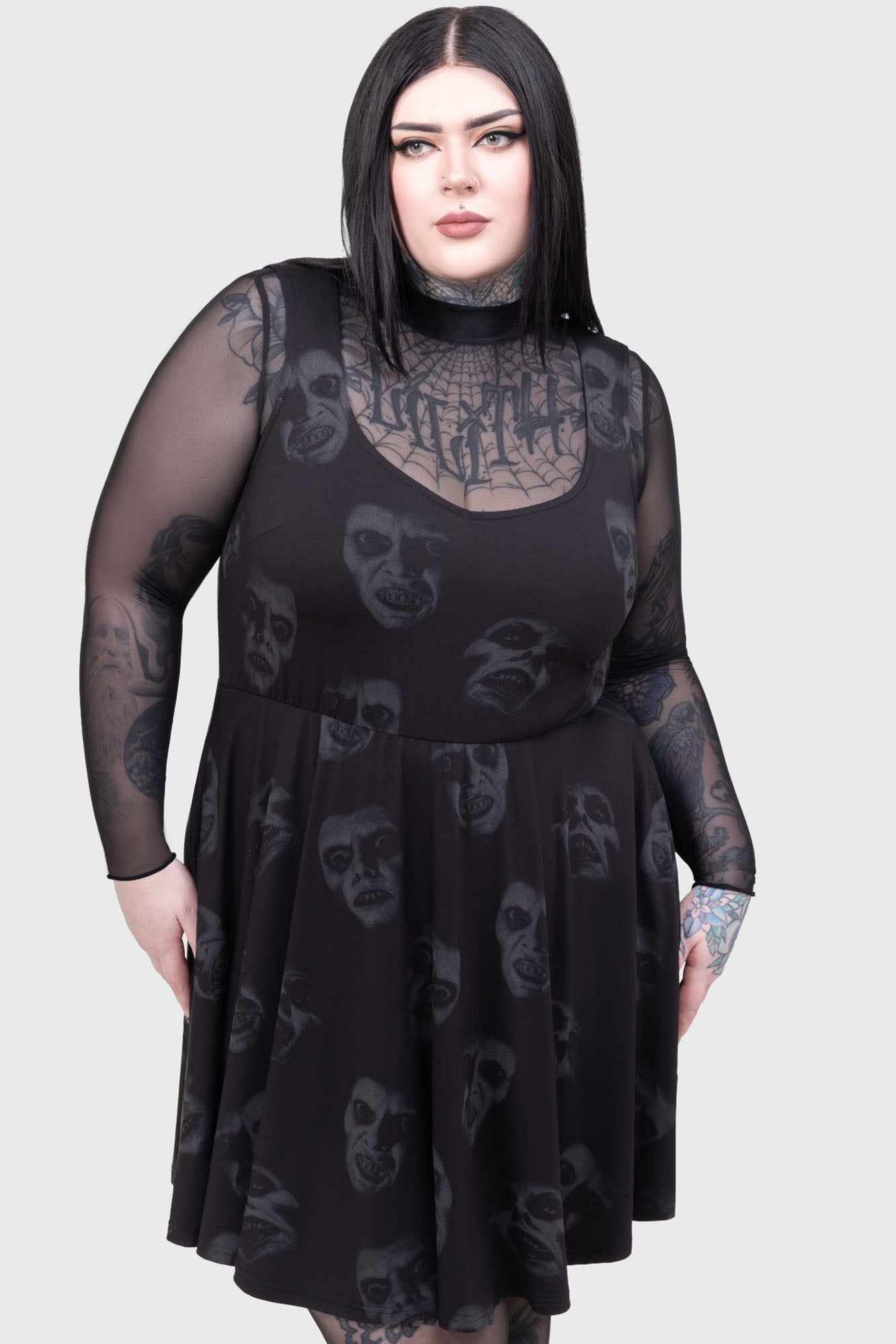 Excellent Day For An Exorcism Skater Dress