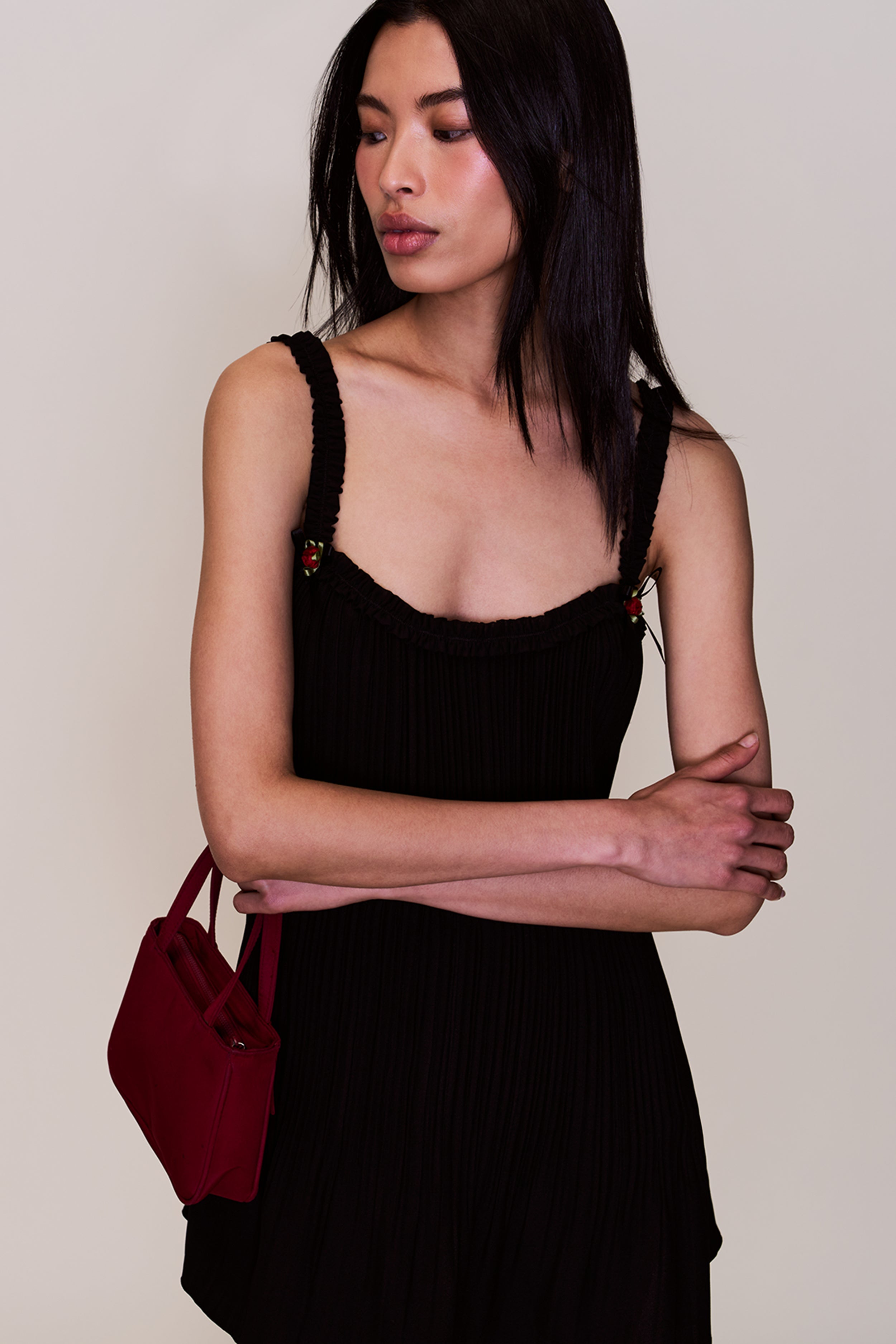 Penelope Plisse Dress