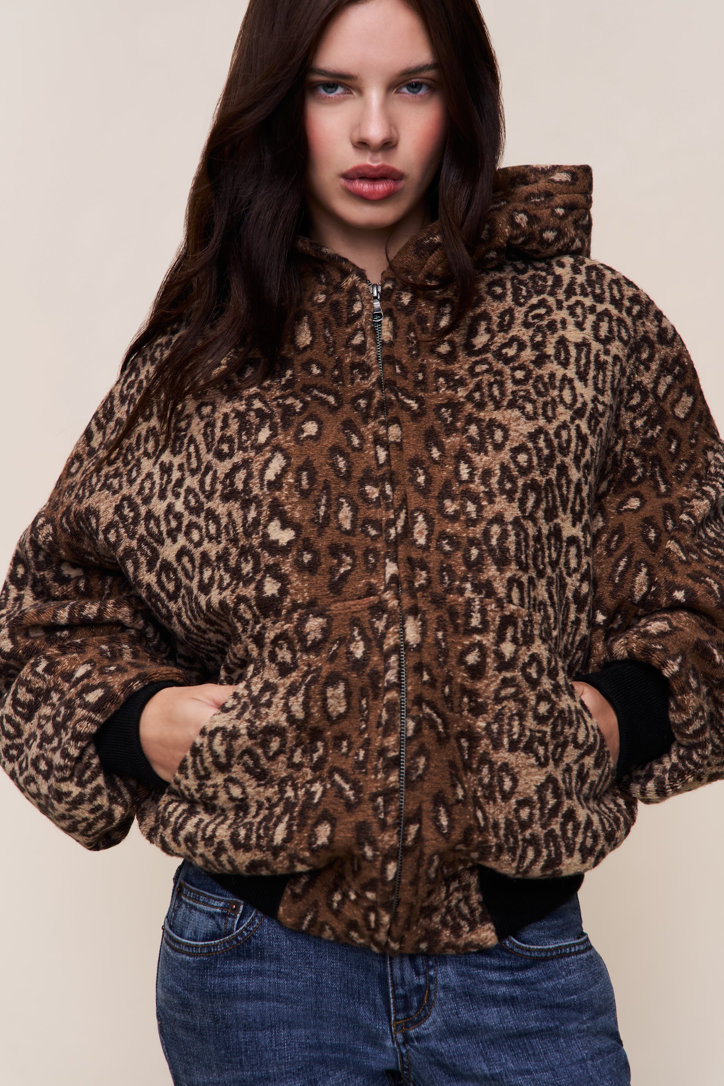Charli Hooded Quilted Jacket