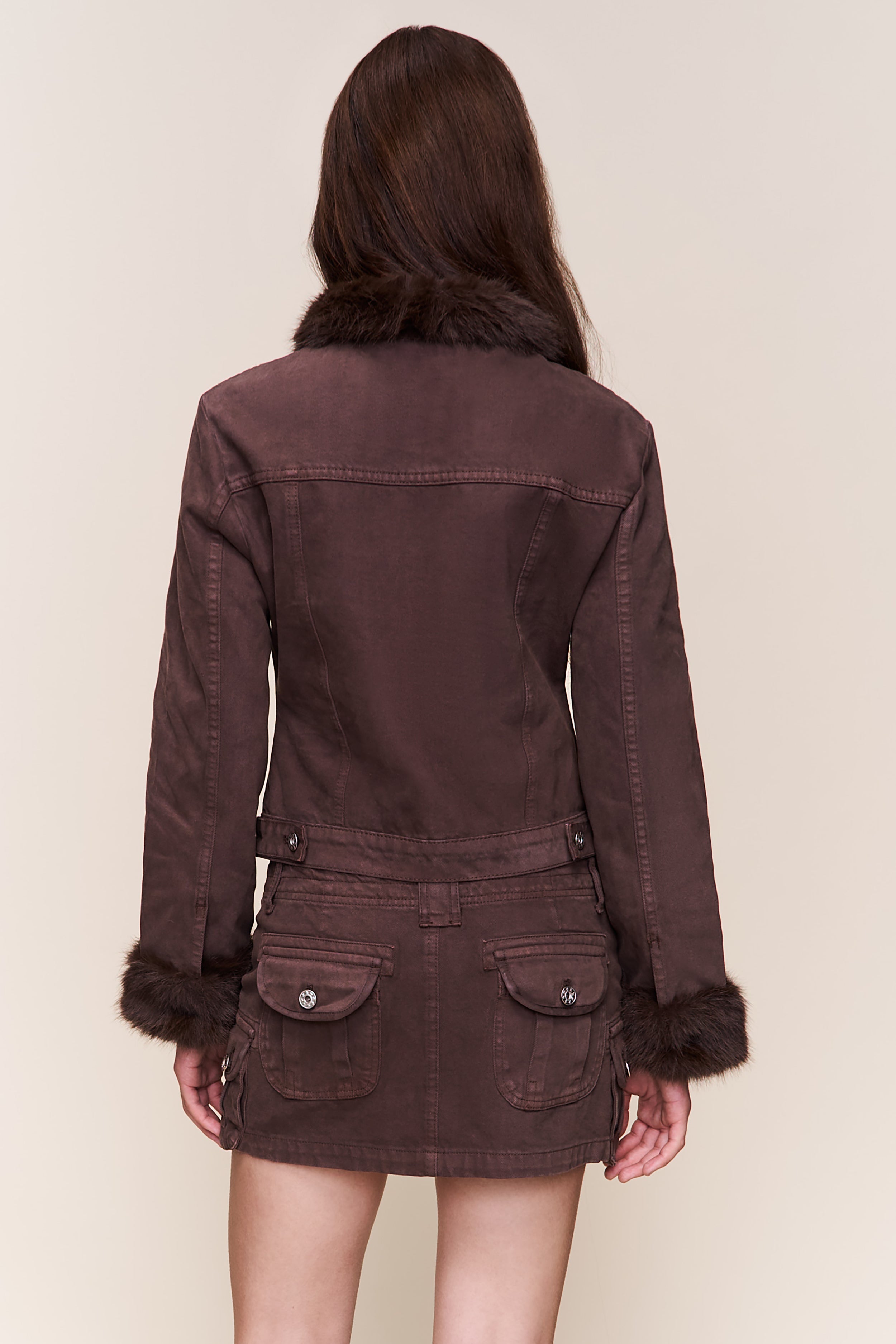 Ares Faux Fur Jacket