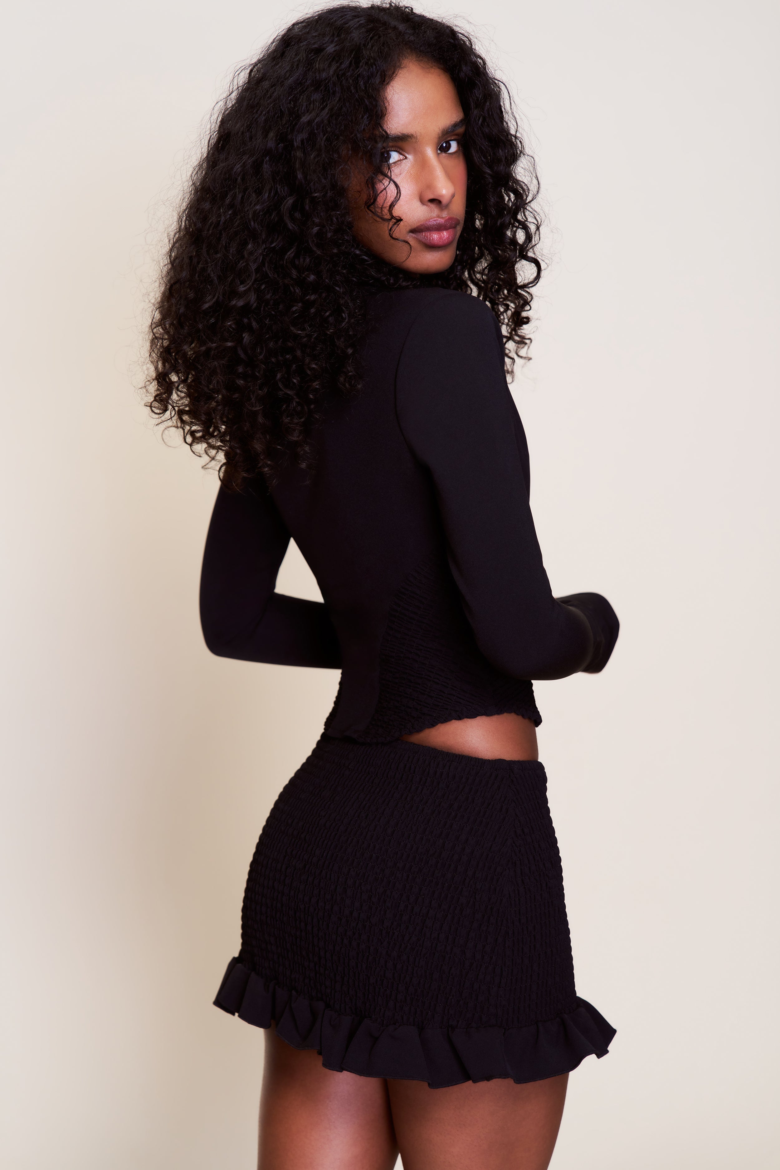 Apolline Smocked Jacket