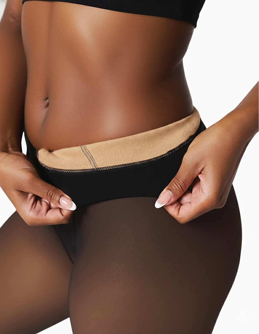 Lola Fleece Lined Tights -  2 pieces