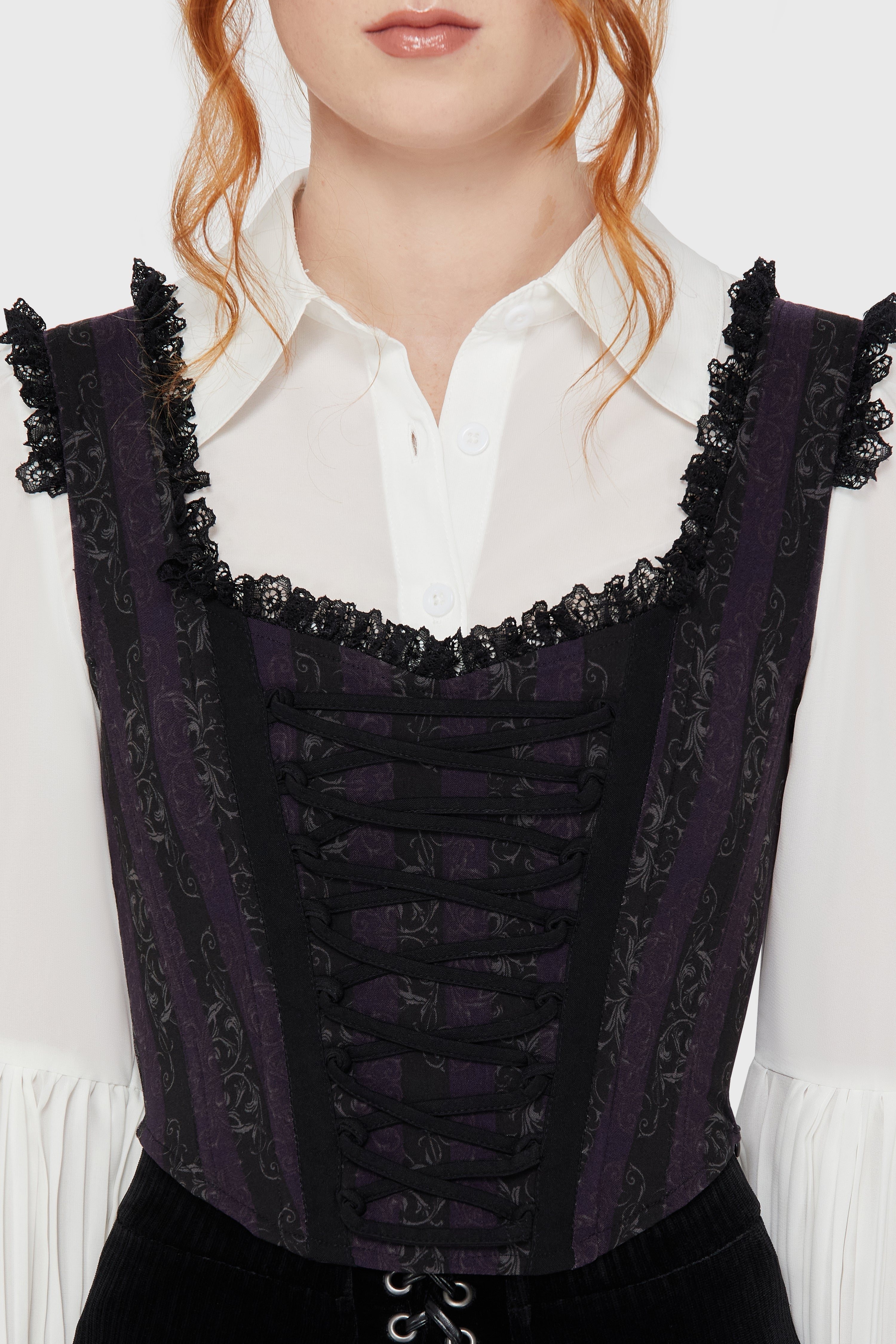 Haunted Phase Corset Top