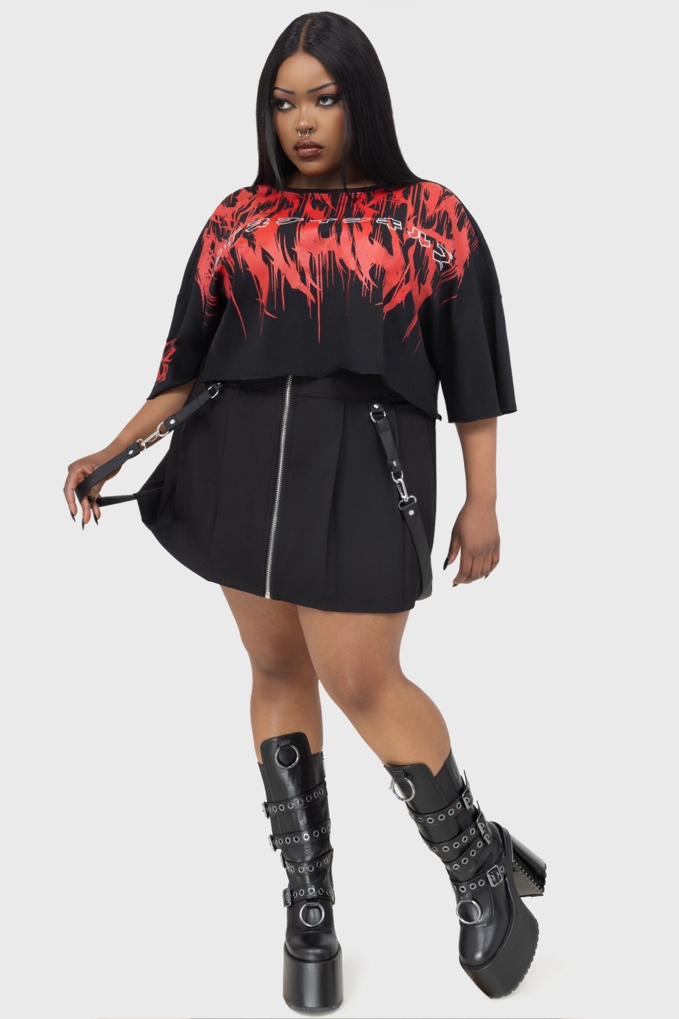 INK Logo Crop T-Shirt