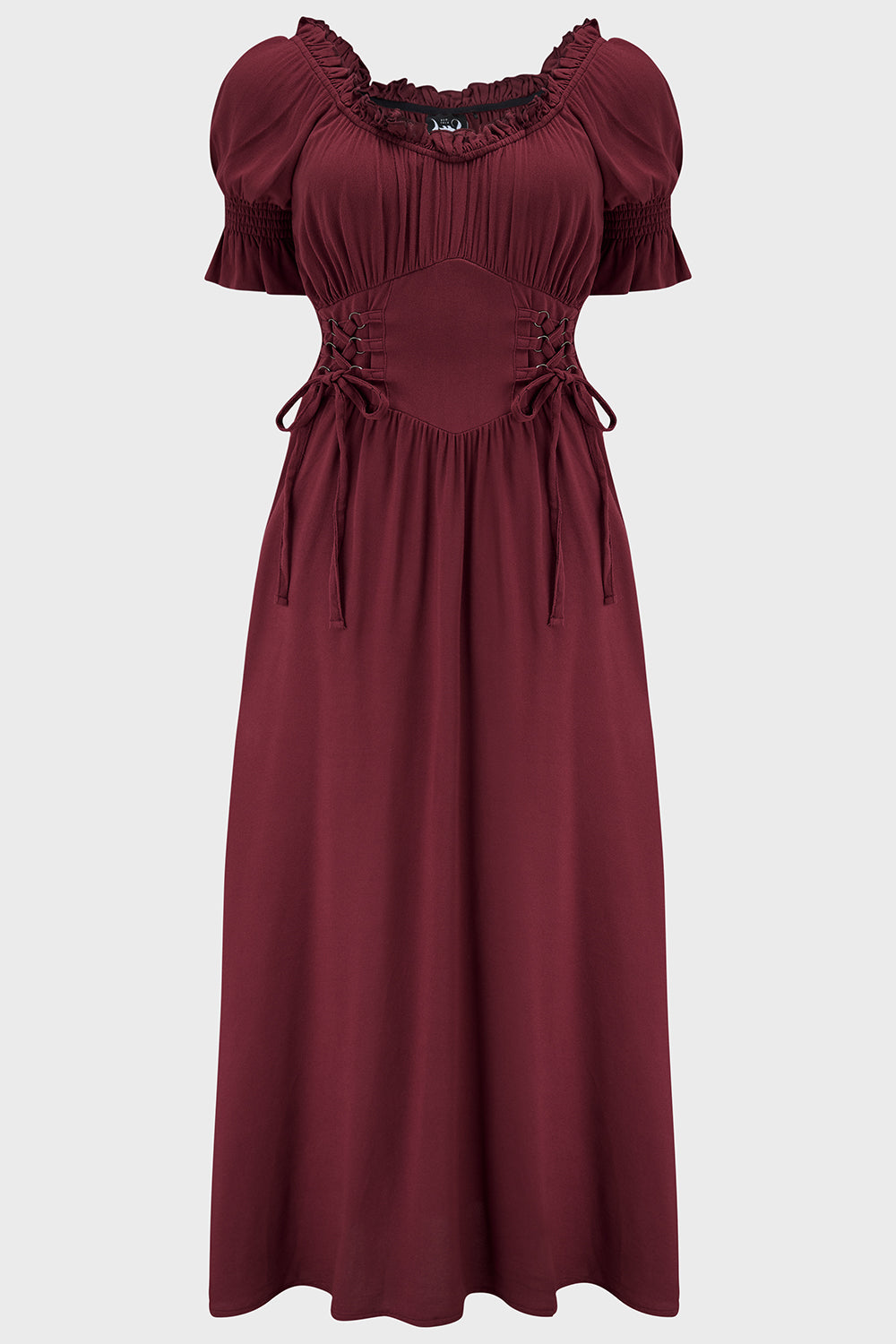 Jocasta Maxi Dress Short Sleeve [RED]