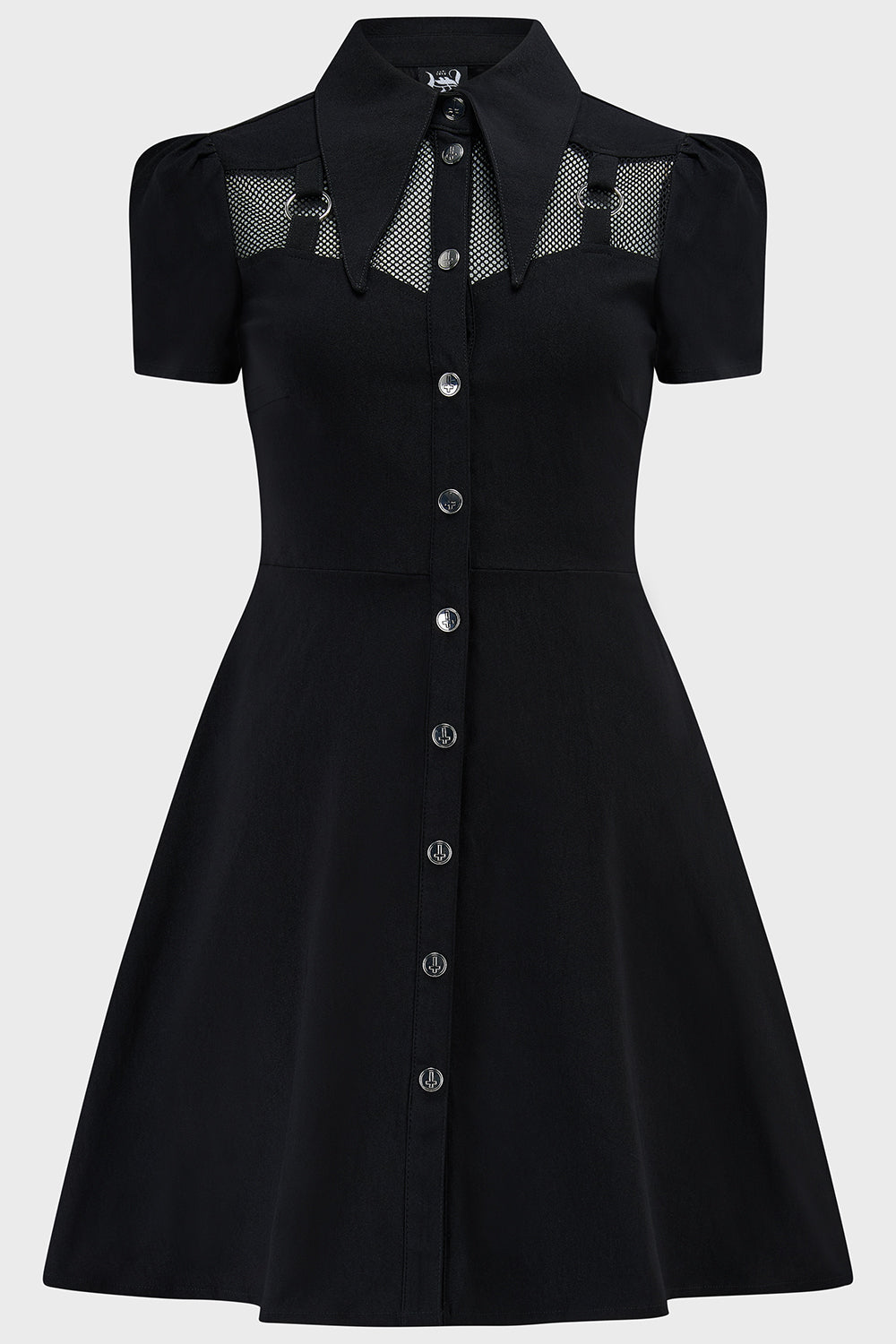 Jovana Collar & Ring Dress