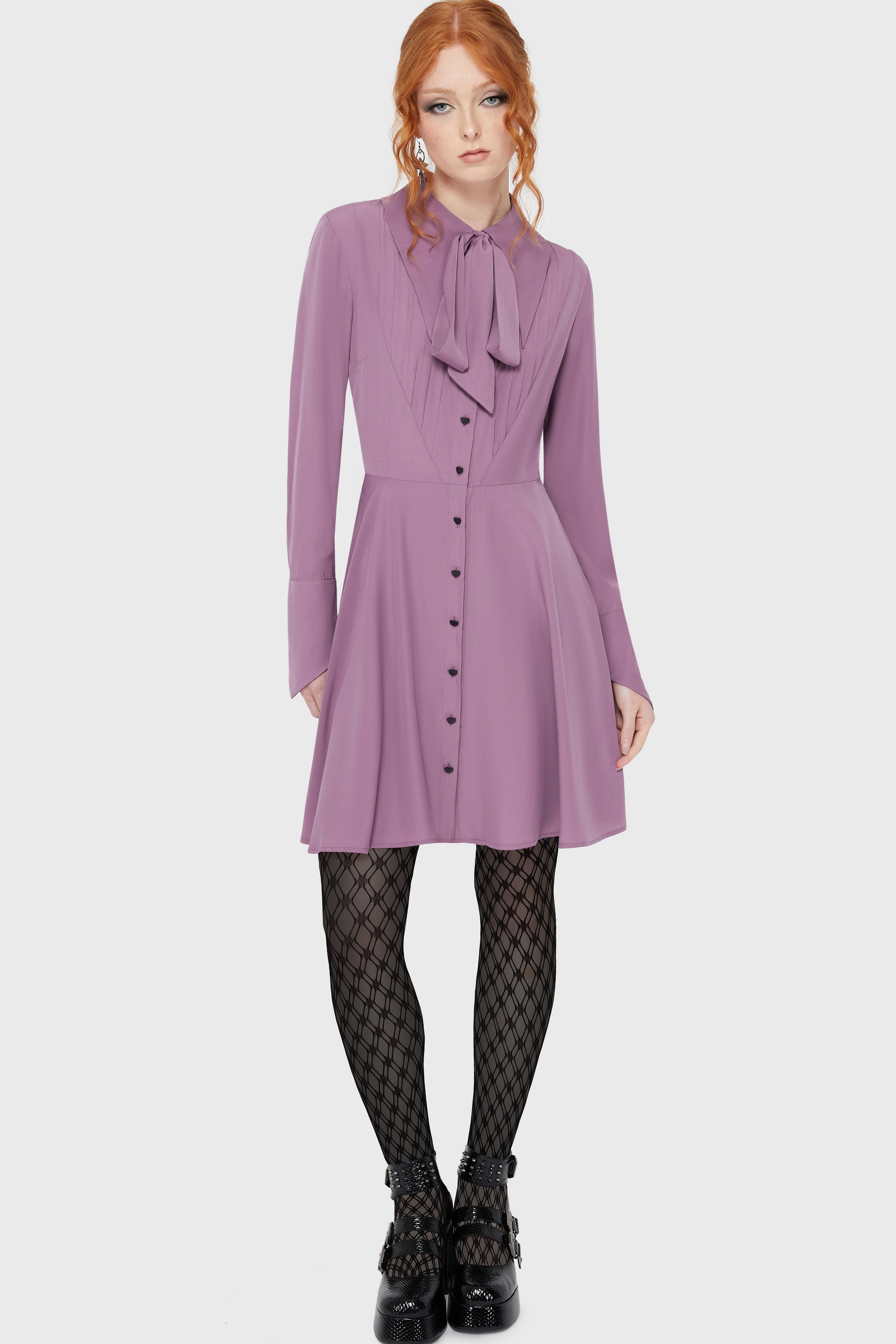 Lyricore Dress [Mauve]