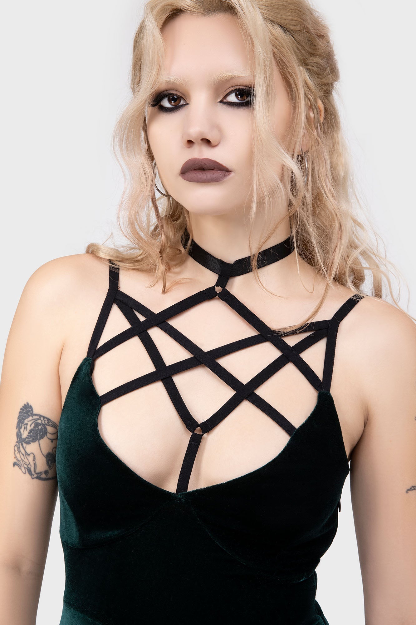 Magica Skater Dress [EMERALD]