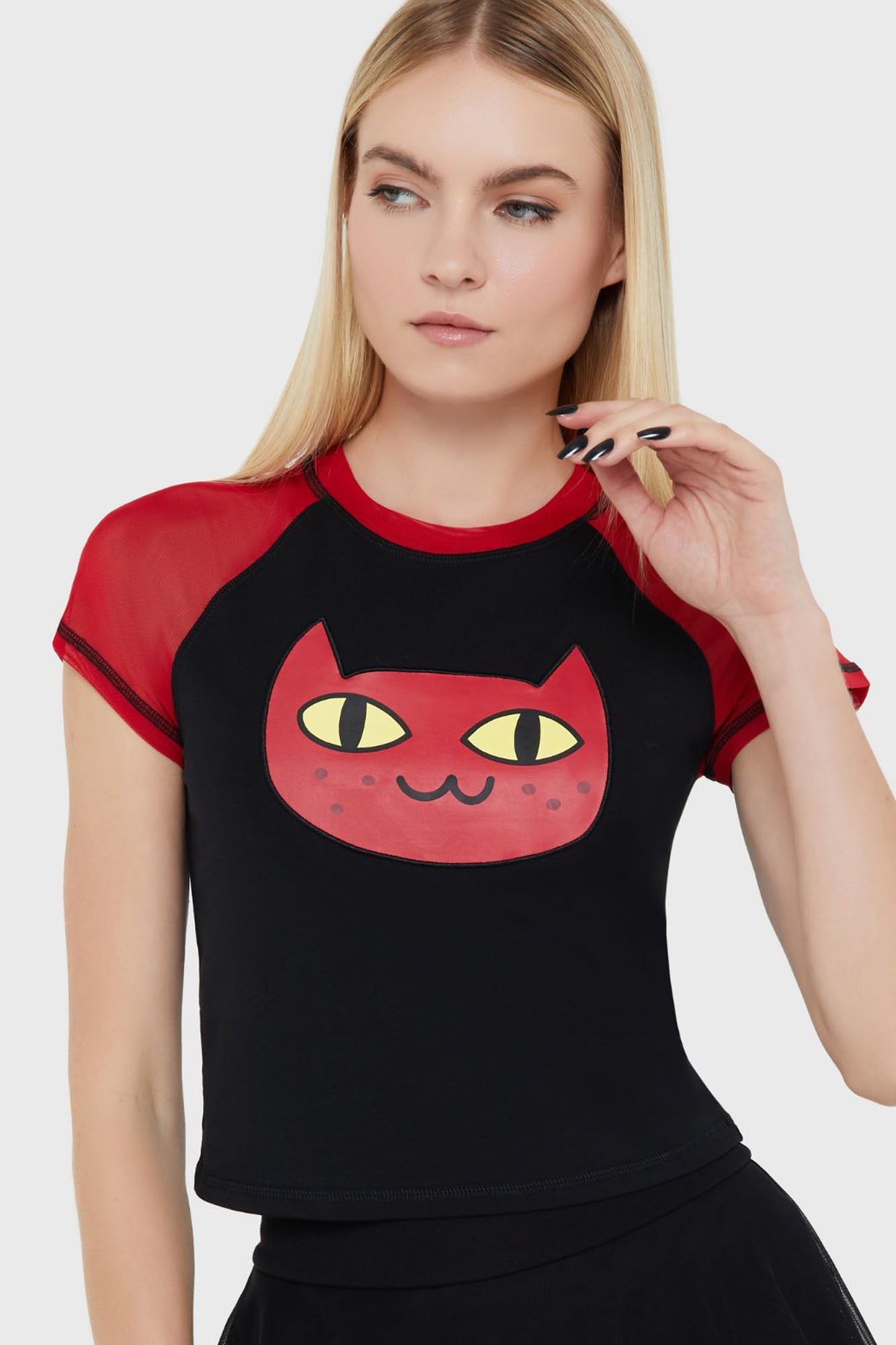 Marceline Kitty Crop T-Shirt