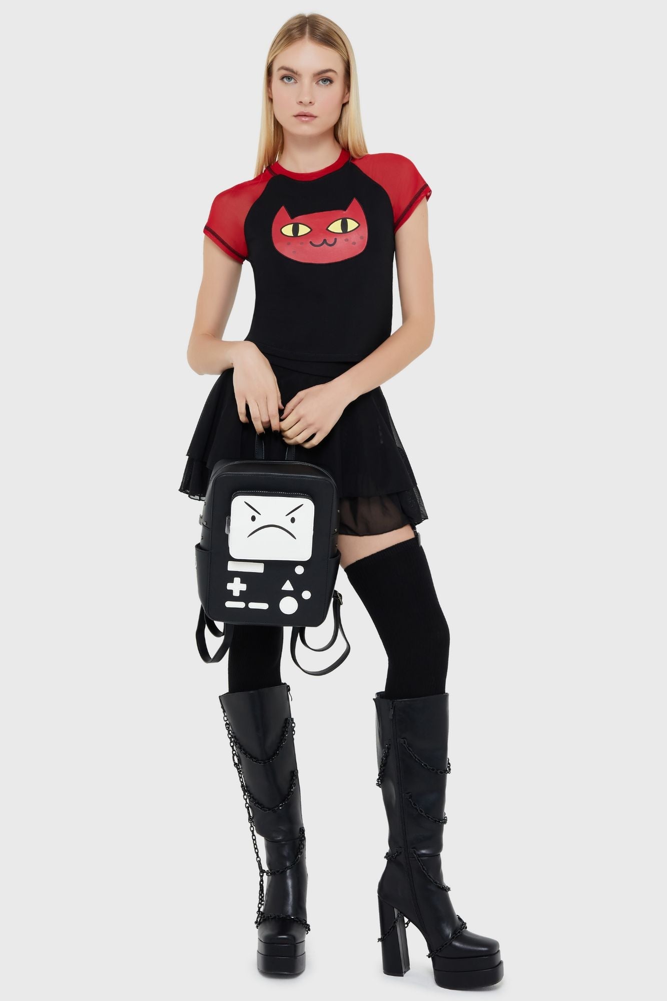 Marceline Kitty Crop T-Shirt