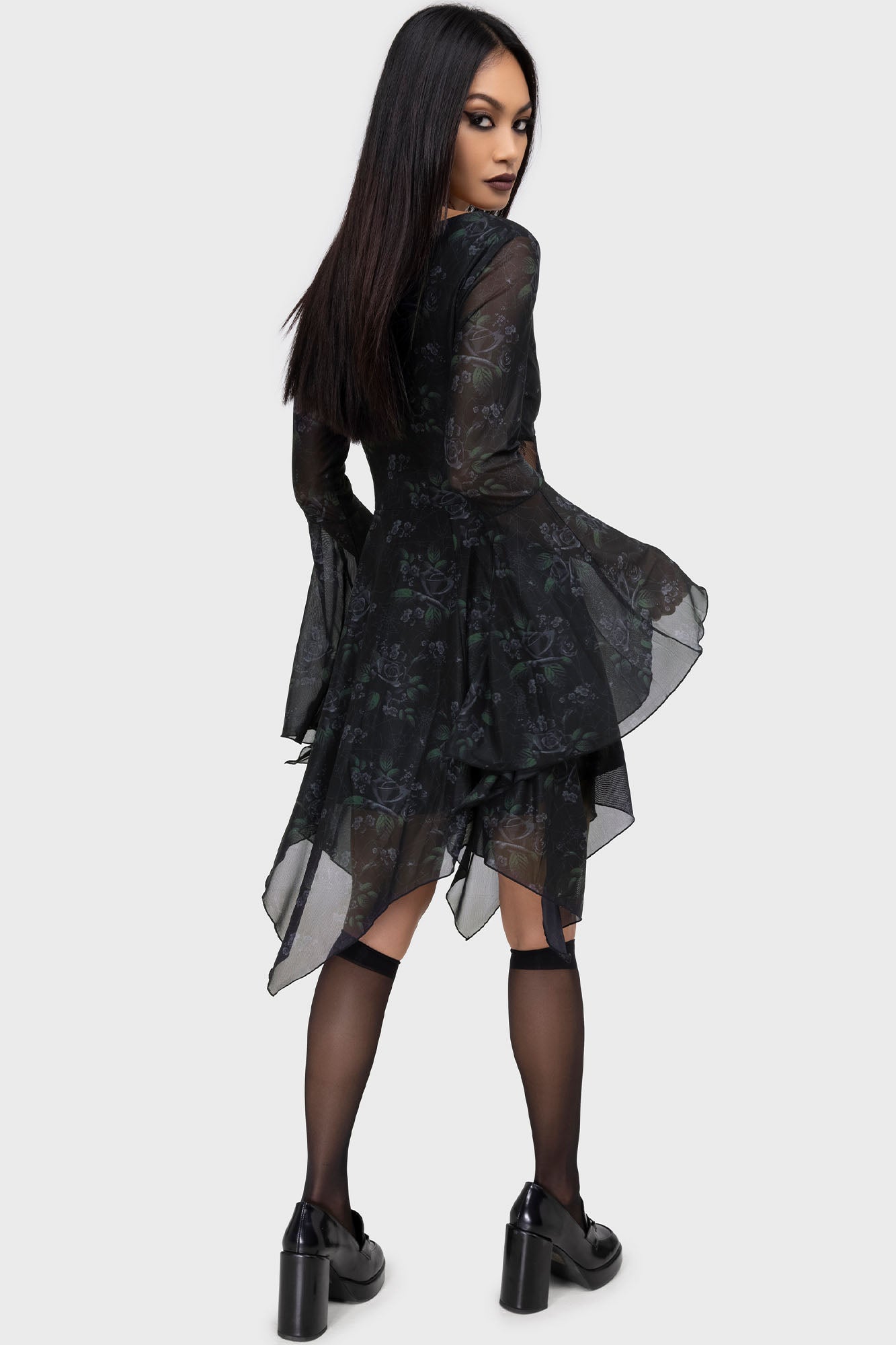 Nocturnal Grove Dress