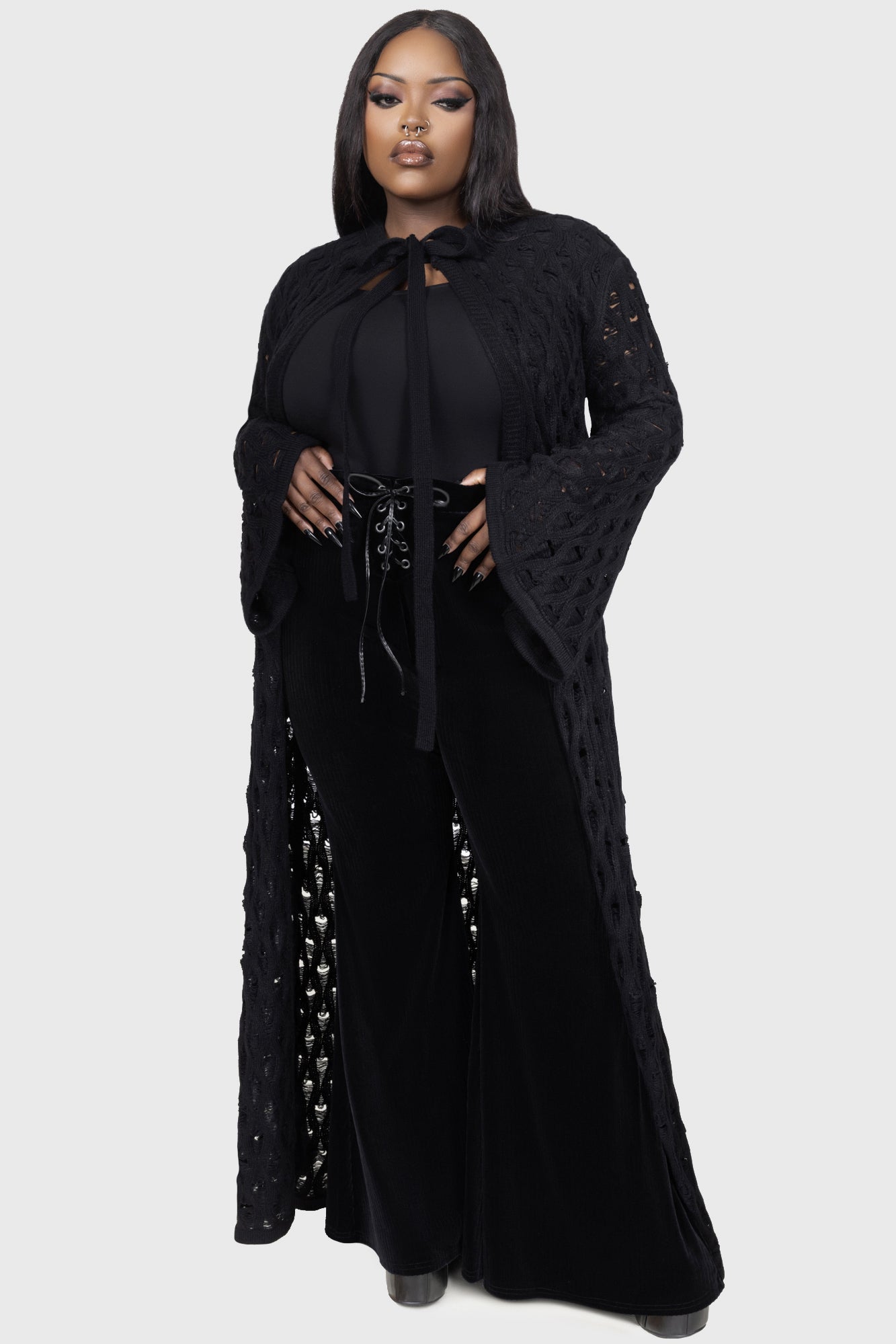 Nymeria Cardigan [BLACK]